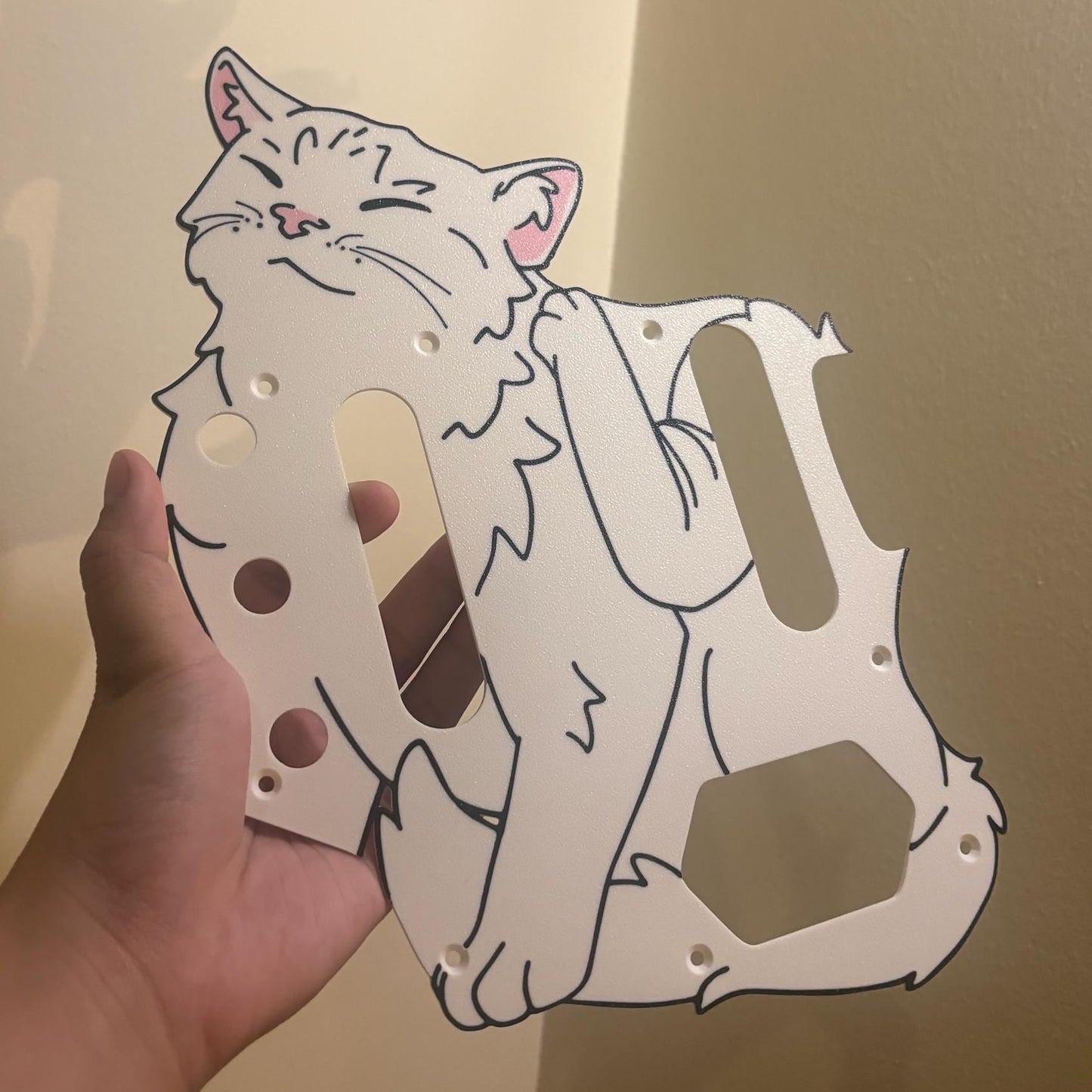 Jaguar Cat Pickguard | Squier Classic Vibe Jaguar Guitar