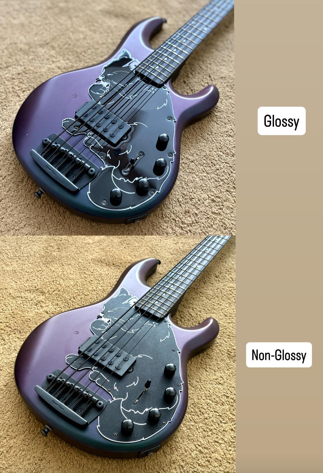 Jazzmaster Cat Pickguard "Jazzmeowster" - Custom 3D Printed Pickguard for Squier Classic Vibe Jazzmaster Guitar
