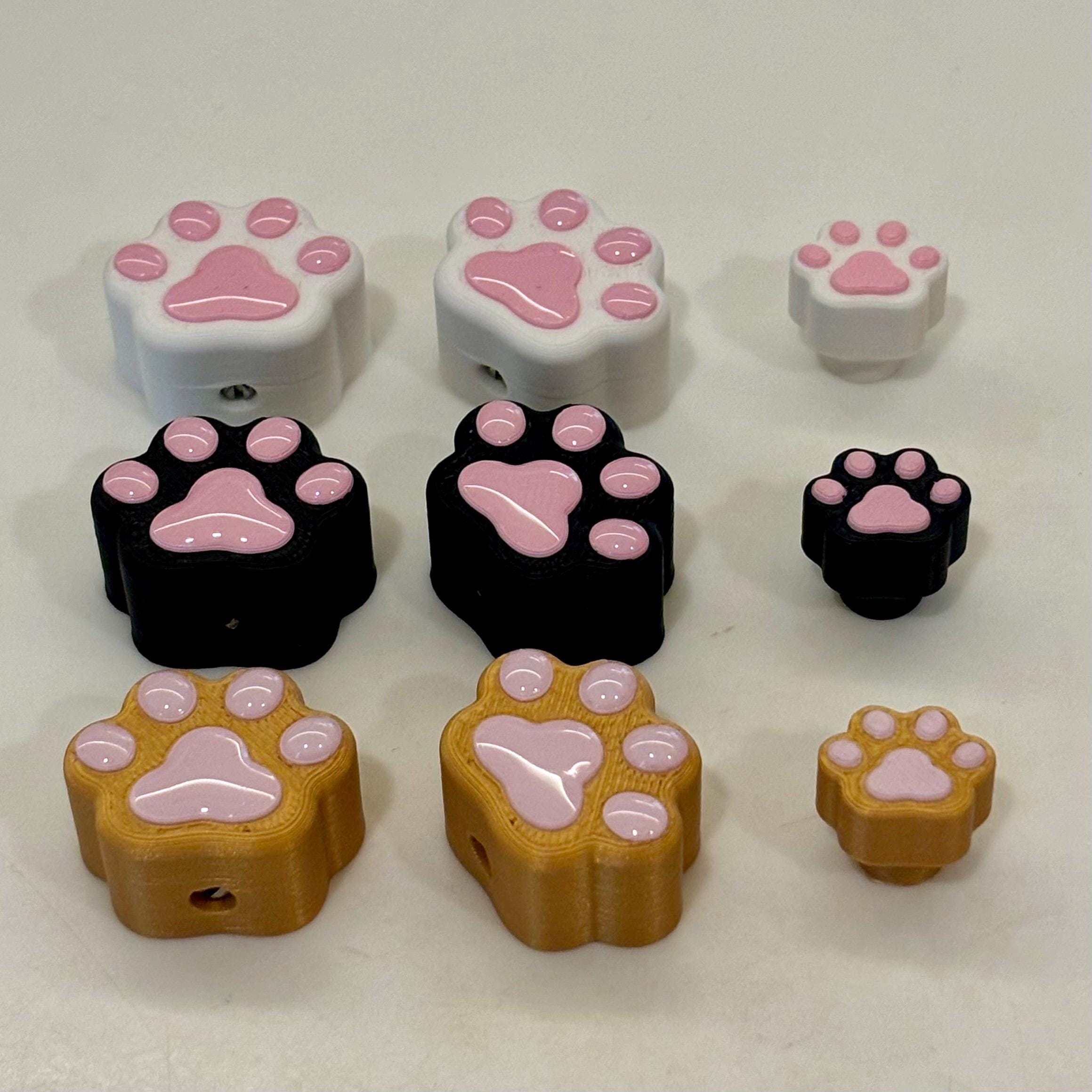 Cat Paw Guitar Knobs & Switch Covers – Threestools
