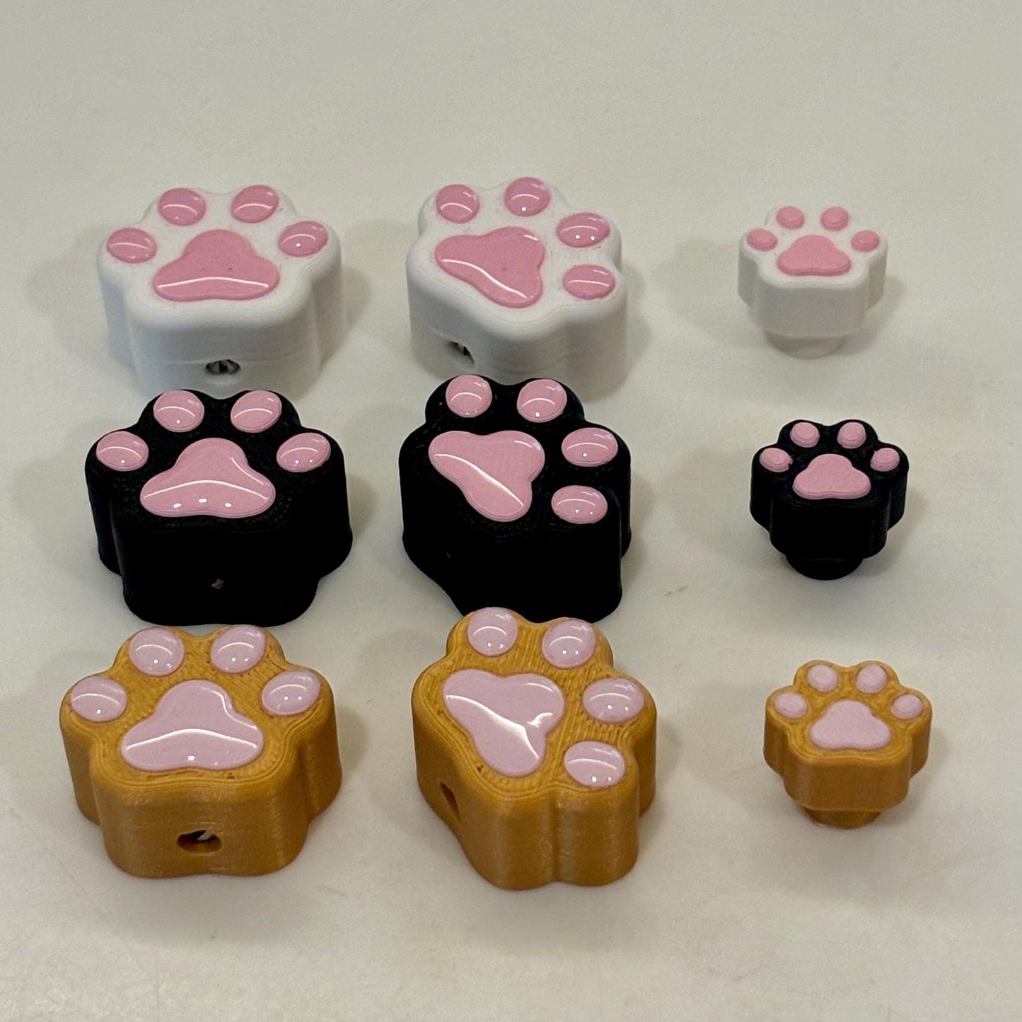 Cat Paw Guitar Knobs & Switch Covers