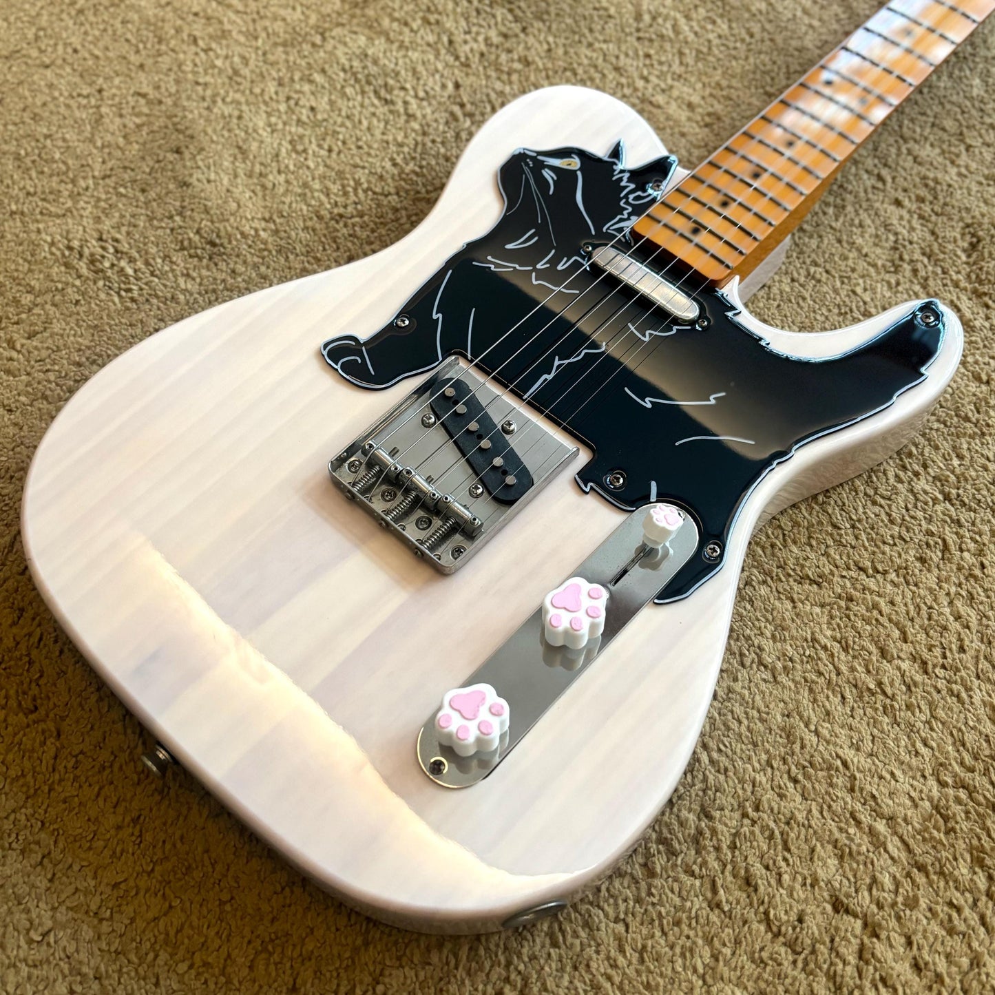 Telecaster Cat Pickguard | Telecatster