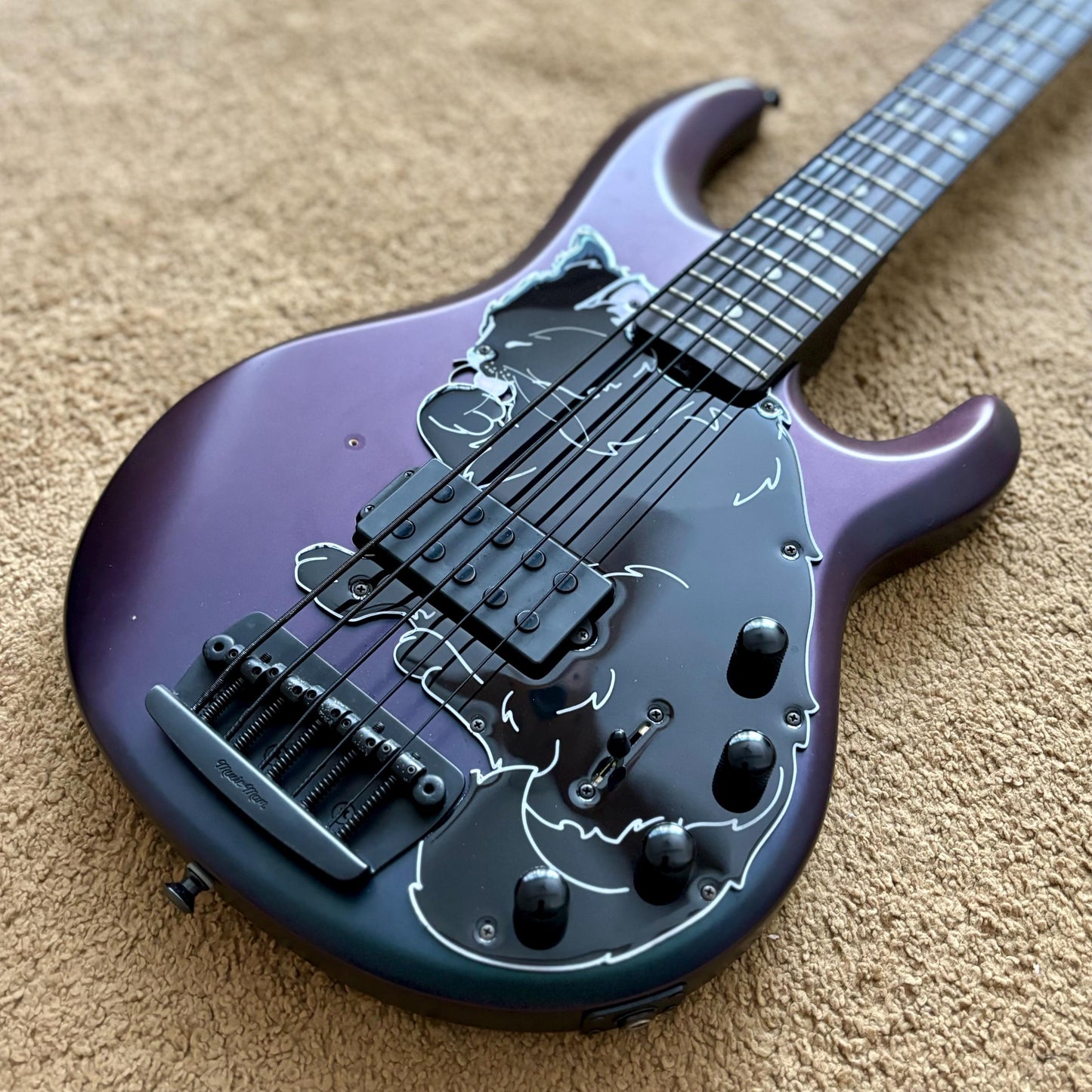 Stingray 5 Bass Cat Pickguard