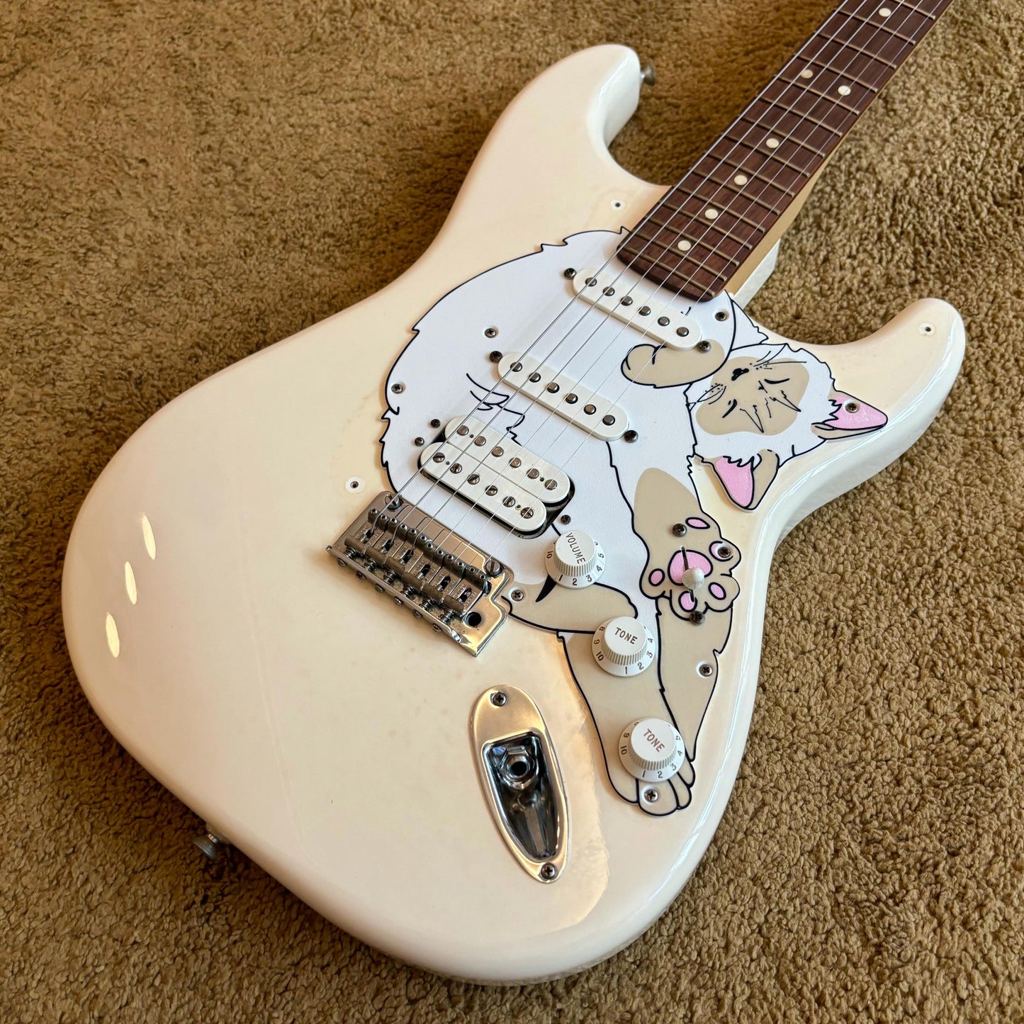 Stratocaster Pickguard | "Stratocatster"