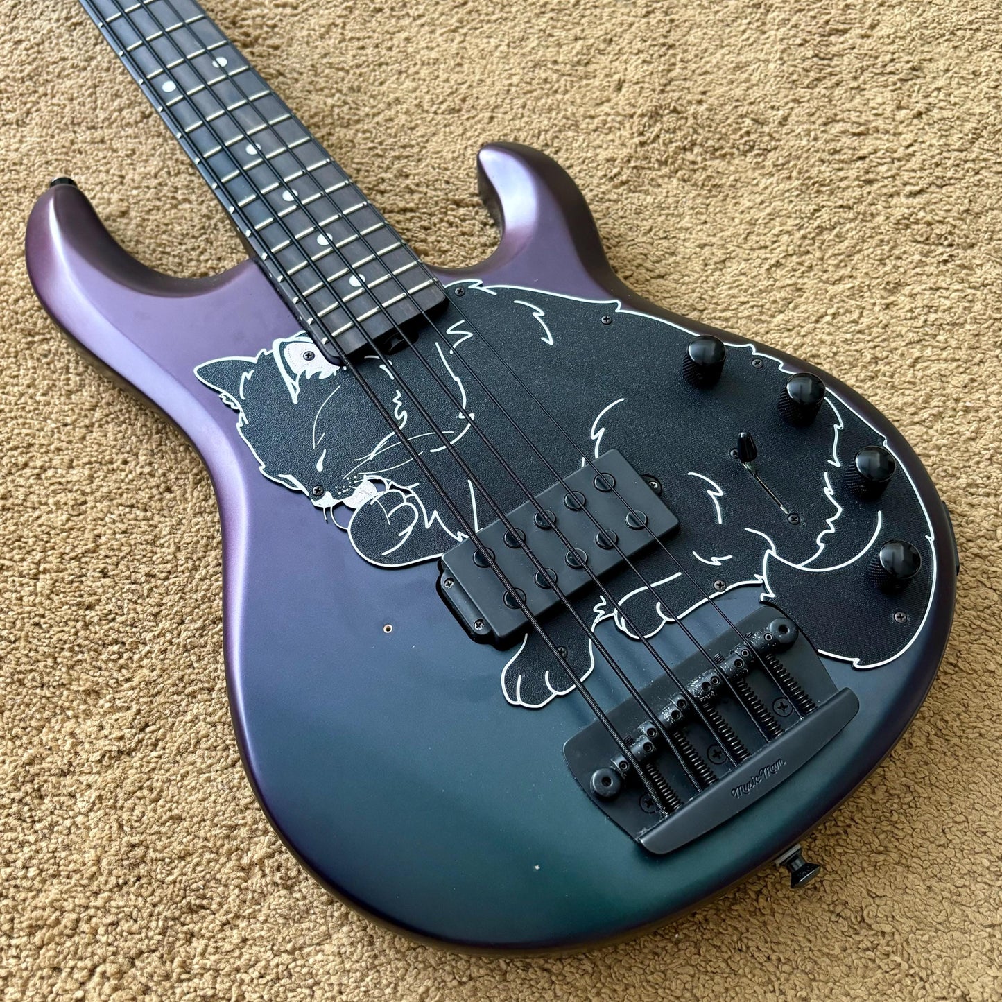 Stingray 5 Bass Cat Pickguard