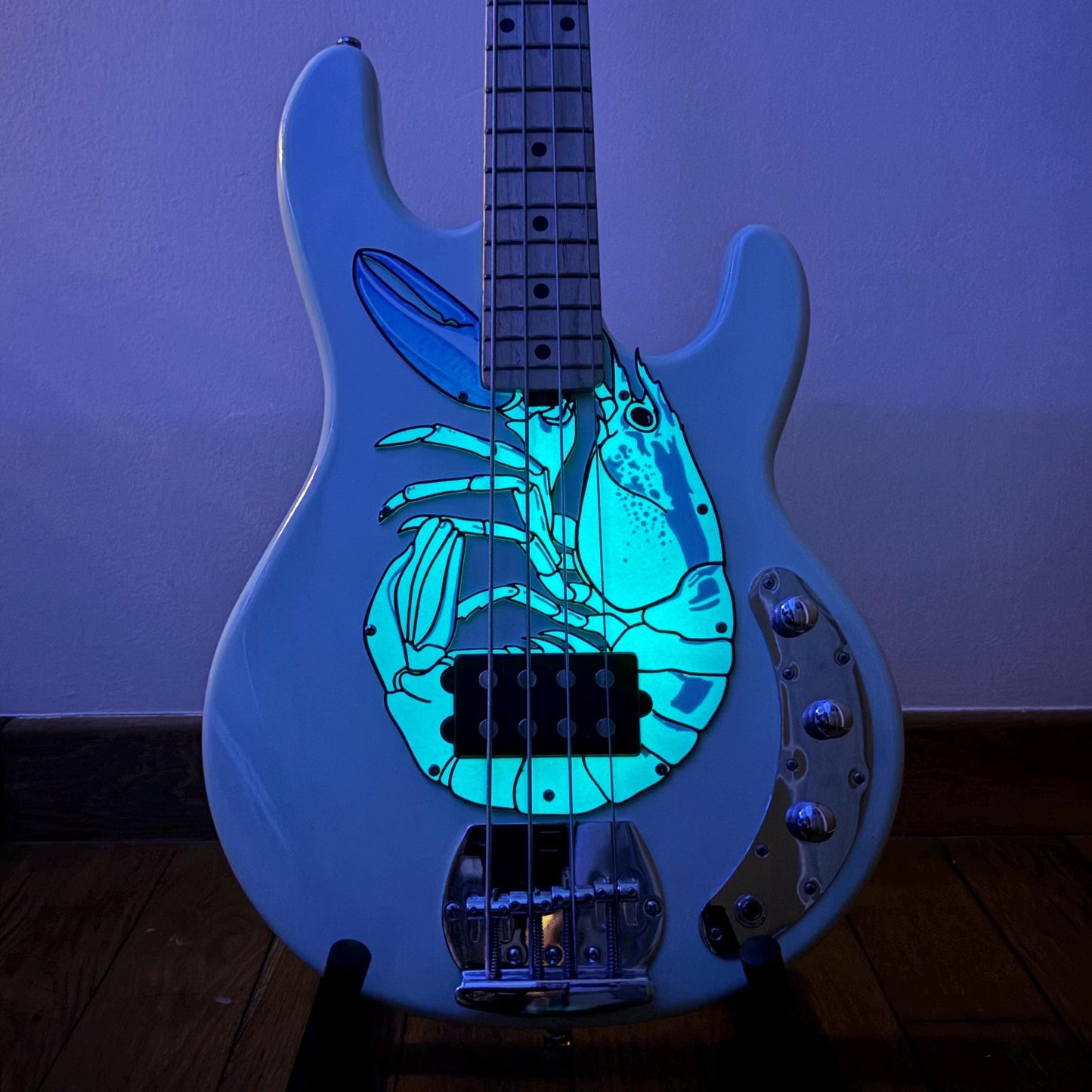 Stingray Bass Lobster Pickguard