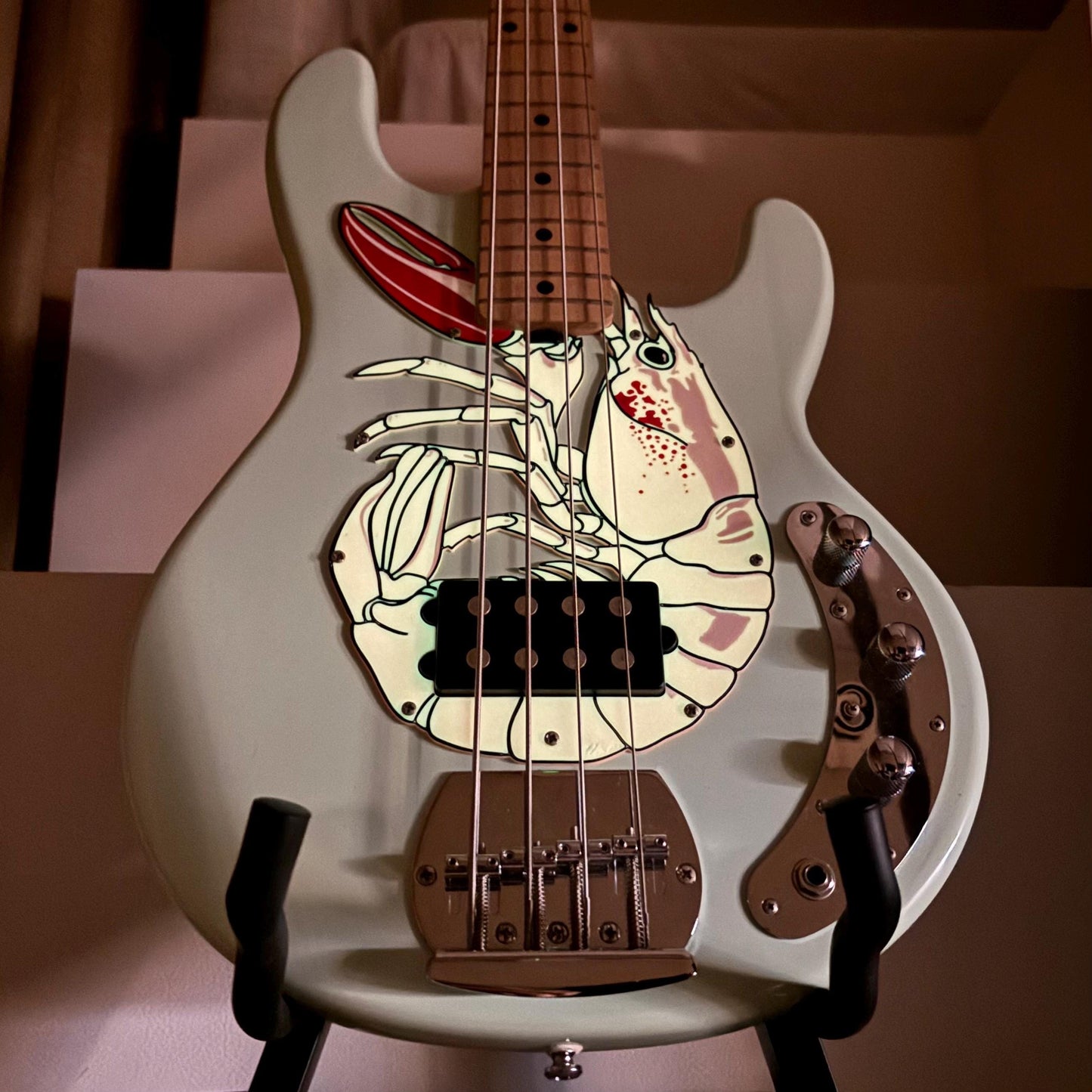 Stingray Bass Lobster Pickguard