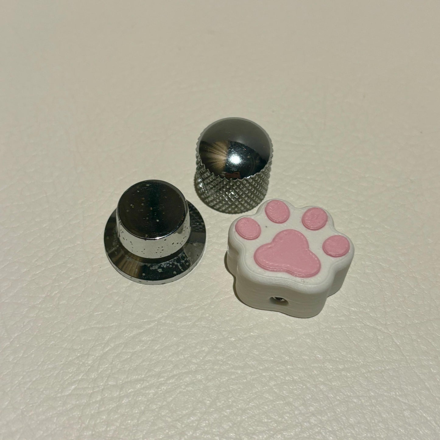 Cat Paw Guitar Knobs & Switch Covers
