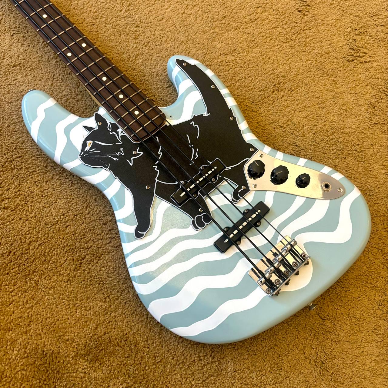 Cat Jazz Bass Pickguard