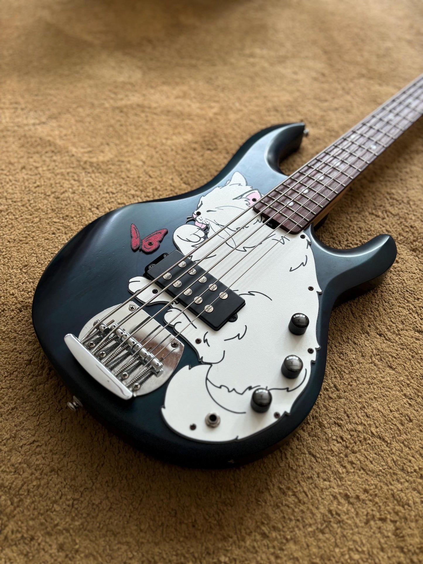 Stingray 5 Bass Cat Pickguard