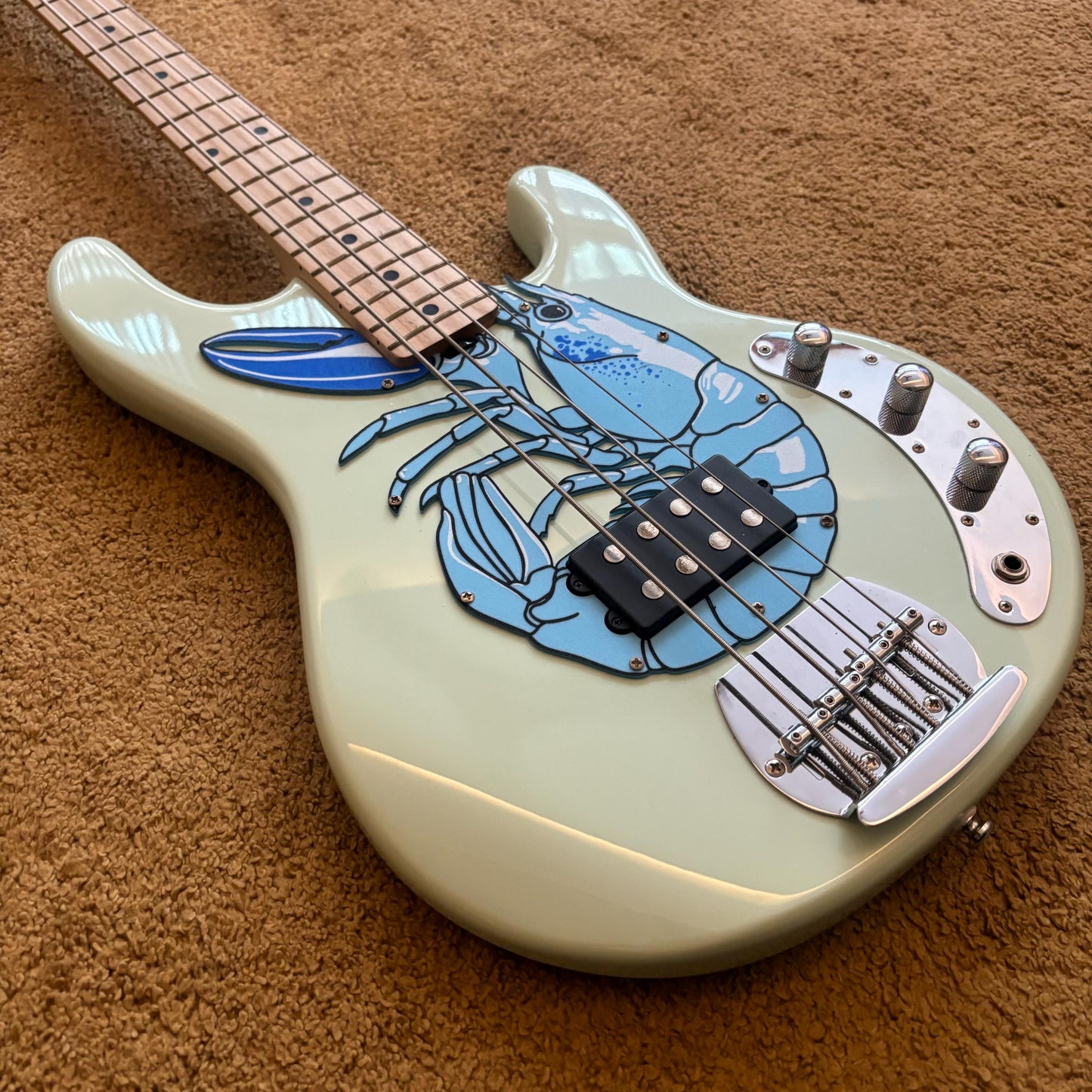 Stingray Bass Lobster Pickguard