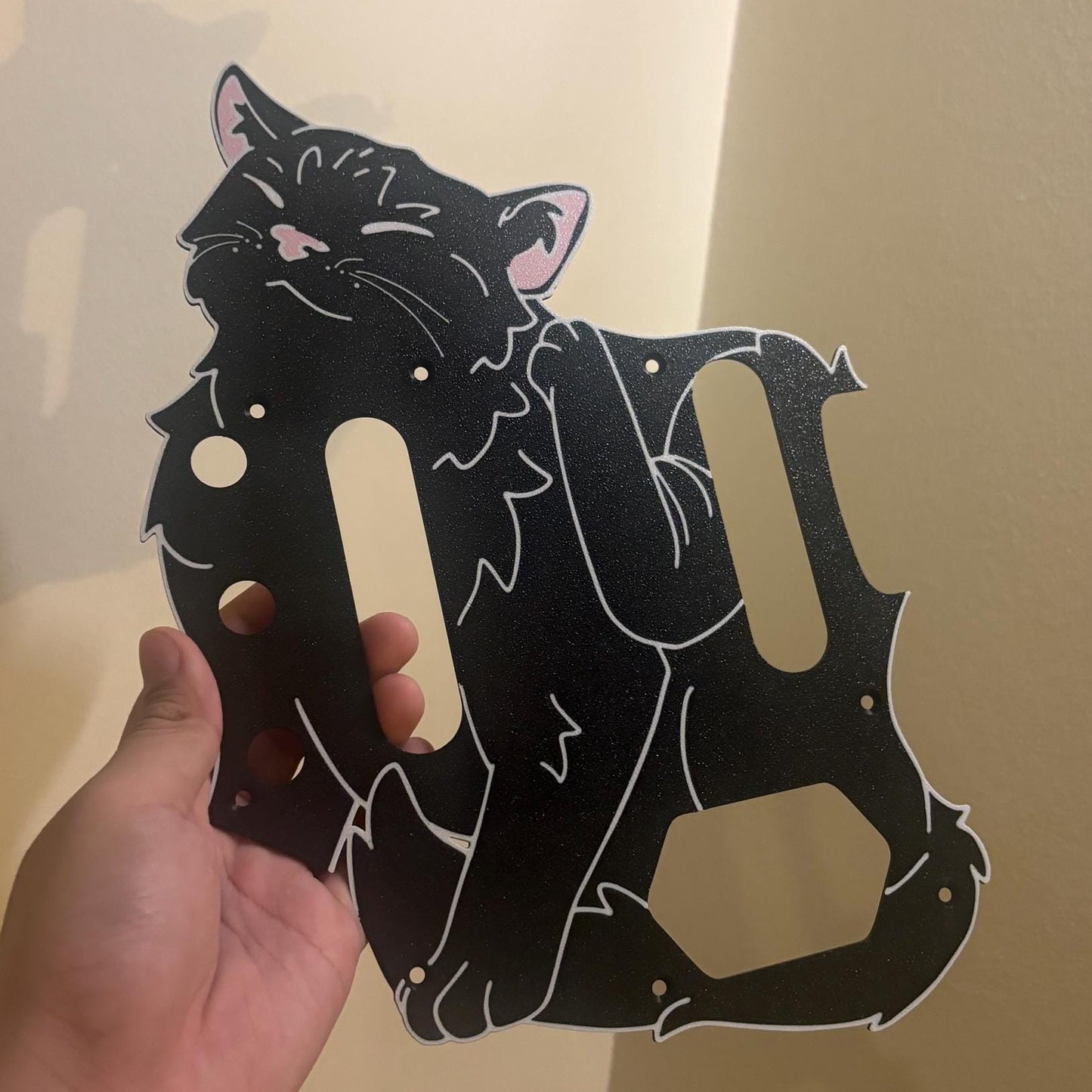 Jaguar Cat Pickguard | Squier Classic Vibe Jaguar Guitar