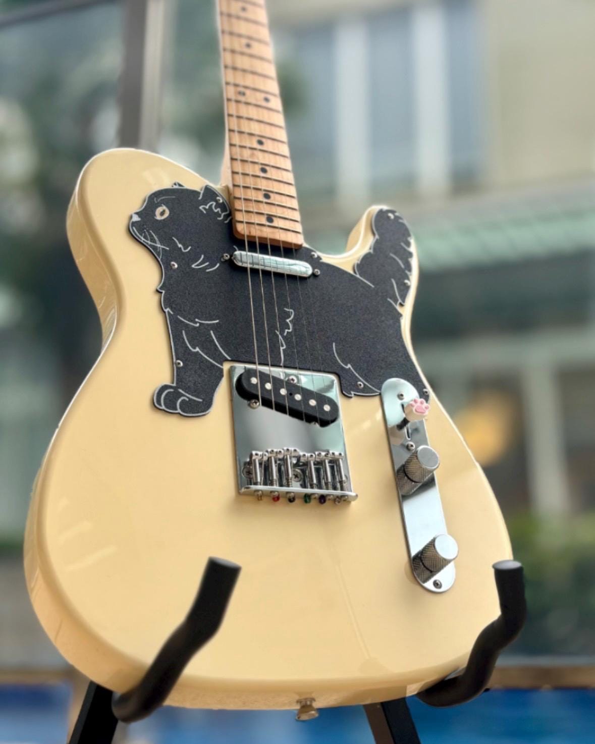 Telecaster Cat Pickguard | Telecatster