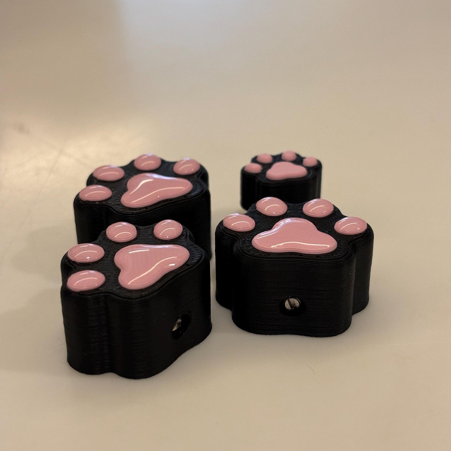 Cat Paw Guitar Knobs & Switch Covers