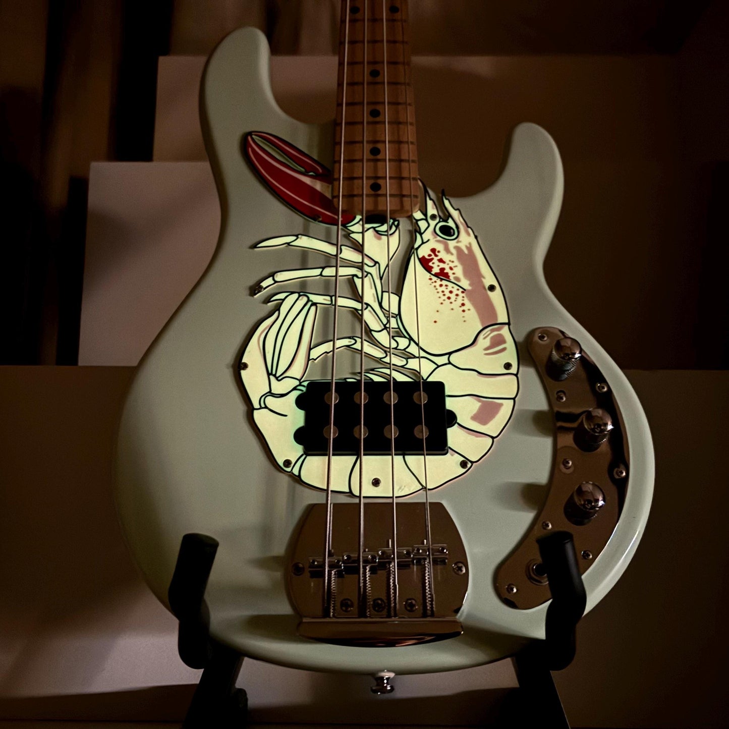 Stingray Bass Lobster Pickguard