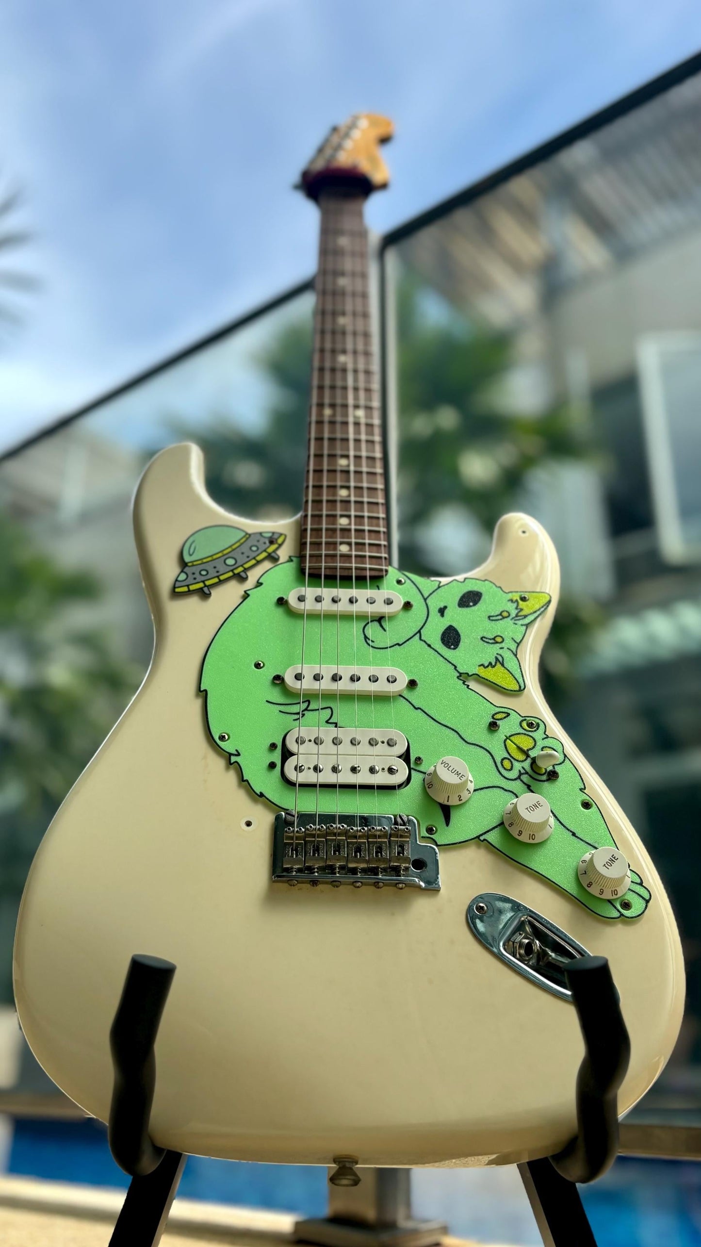 Stratocaster Pickguard | "Stratocatster"