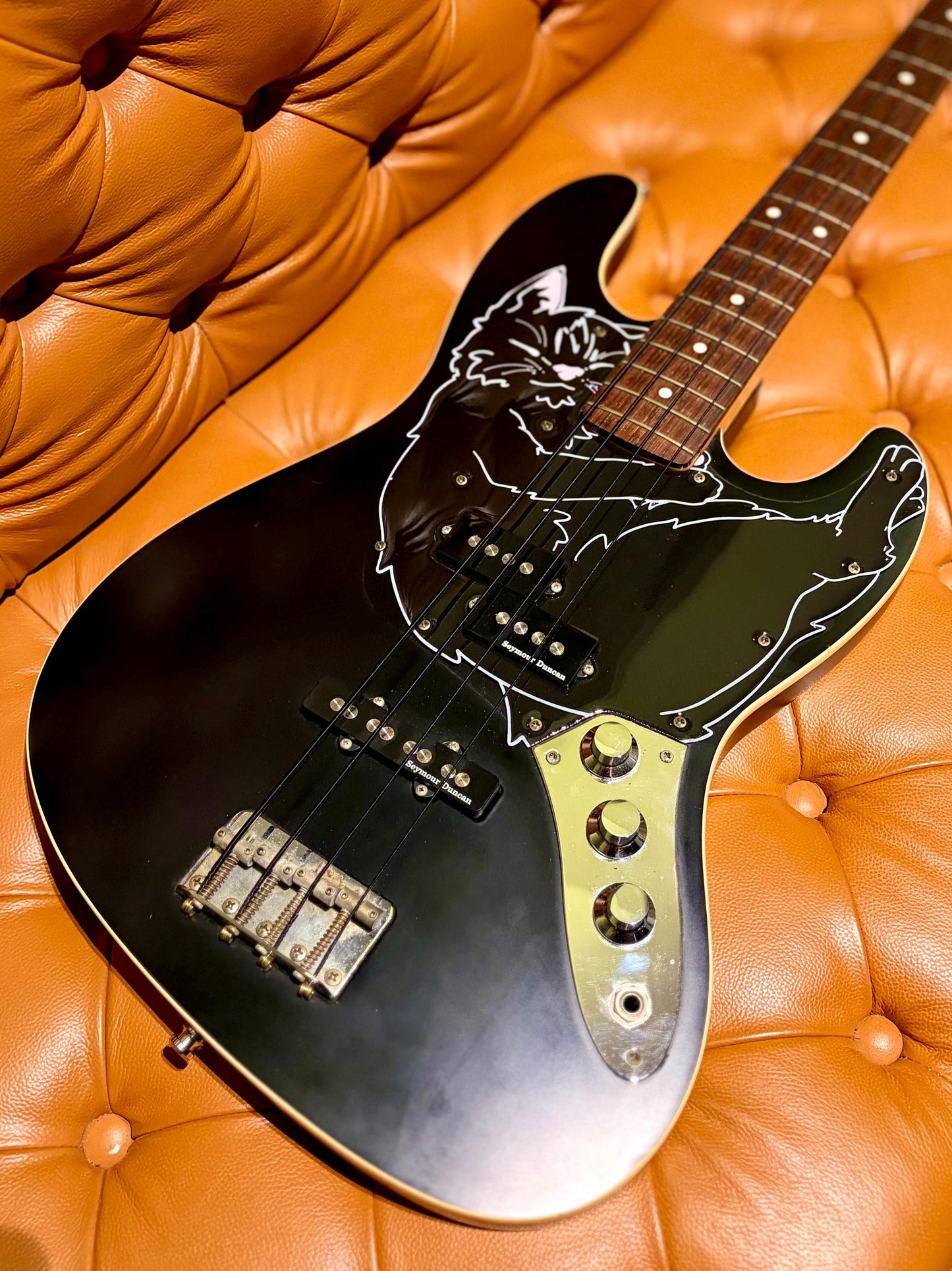 Fender Aerodyne PJ Bass Cat Pickguard