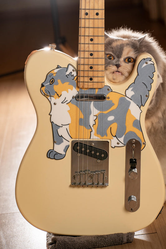 Telecaster Cat Pickguard | Telecatster