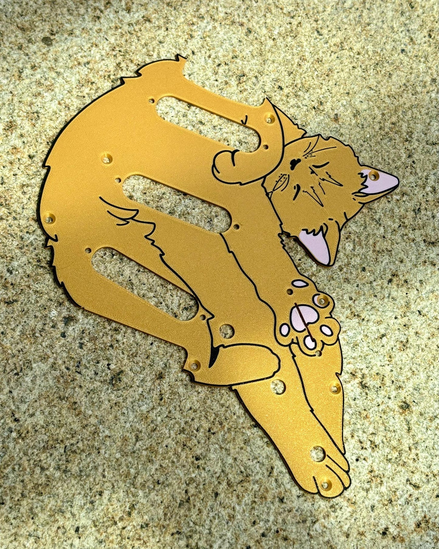 Stratocaster Pickguard | "Stratocatster"