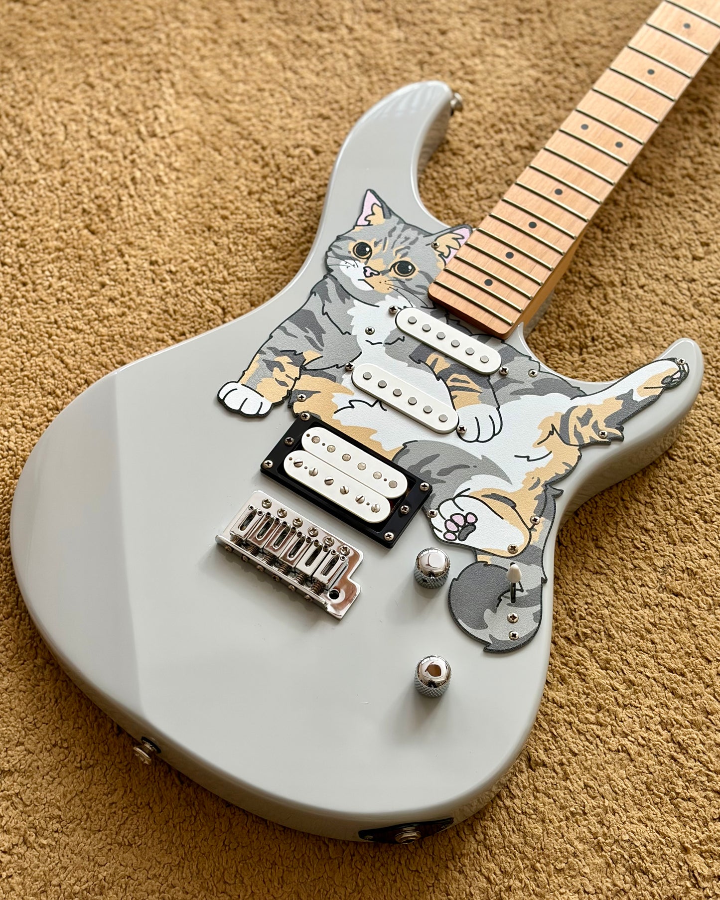 Yamaha Pacifica 112V Cat Pickguard | Stratocatster