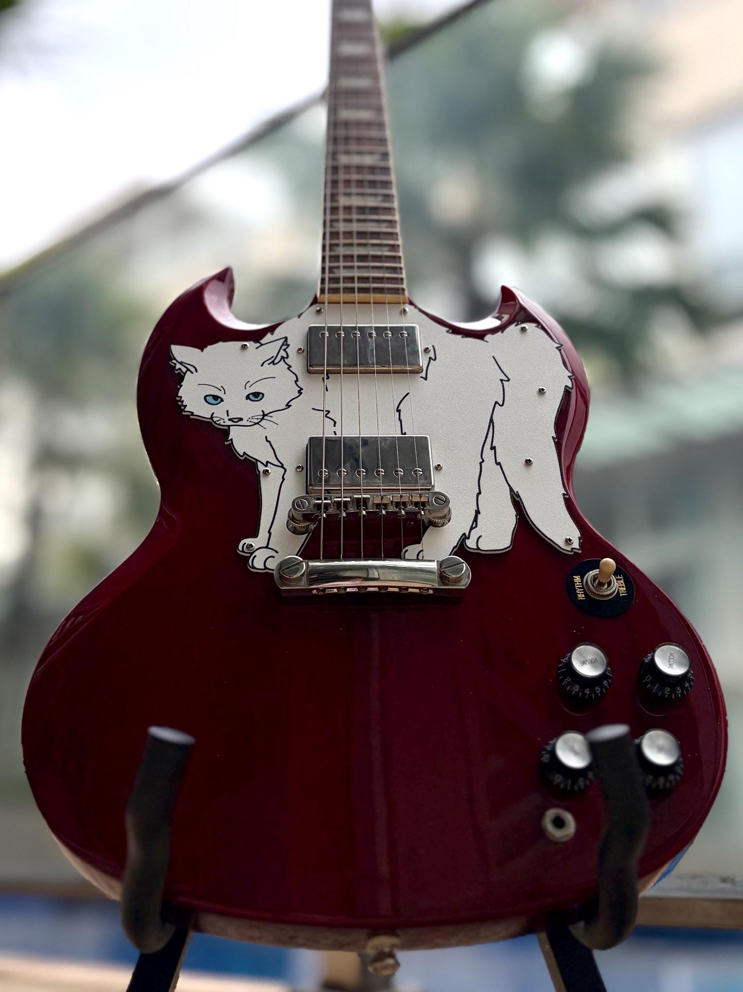 SG Guitar Pickguard | Fun Animal Design for Epiphone SG