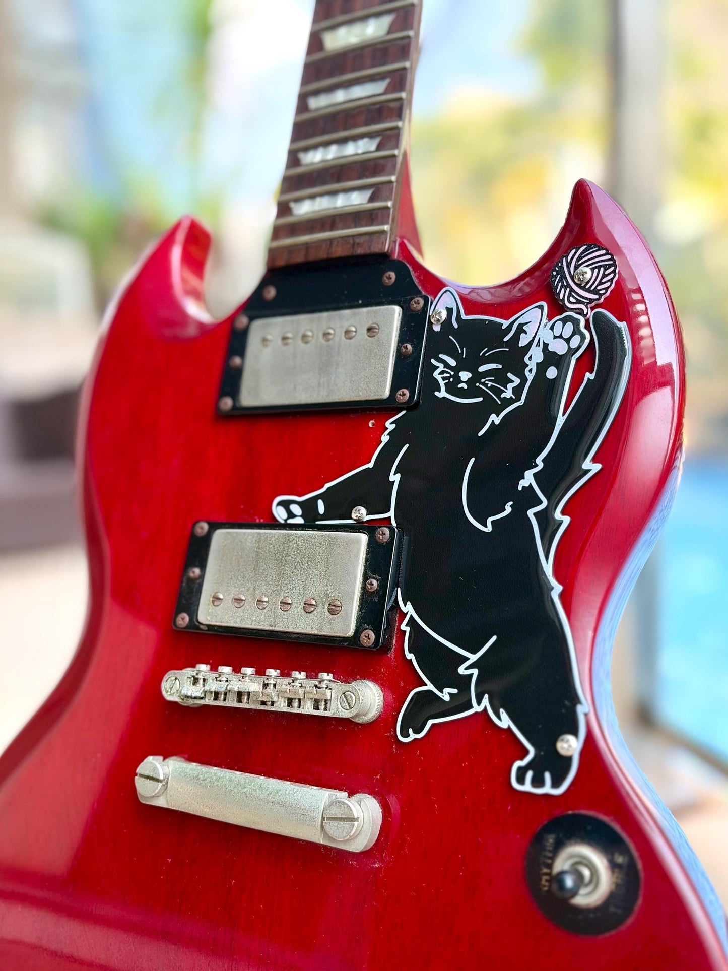 SG Guitar Pickguard | Fun Animal Design for Epiphone SG PRO
