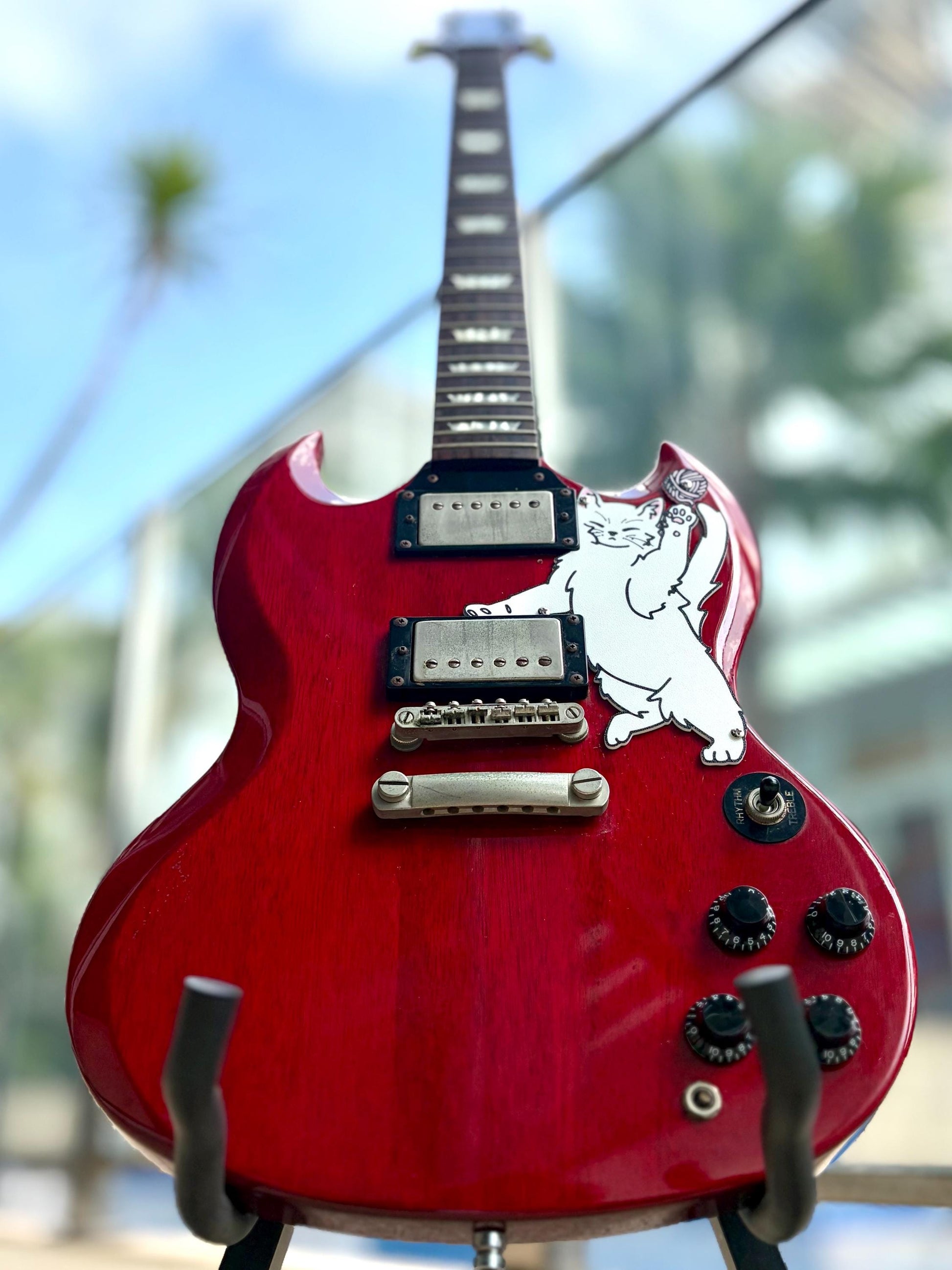 SG Guitar Pickguard | Fun Animal Design for Epiphone SG PRO