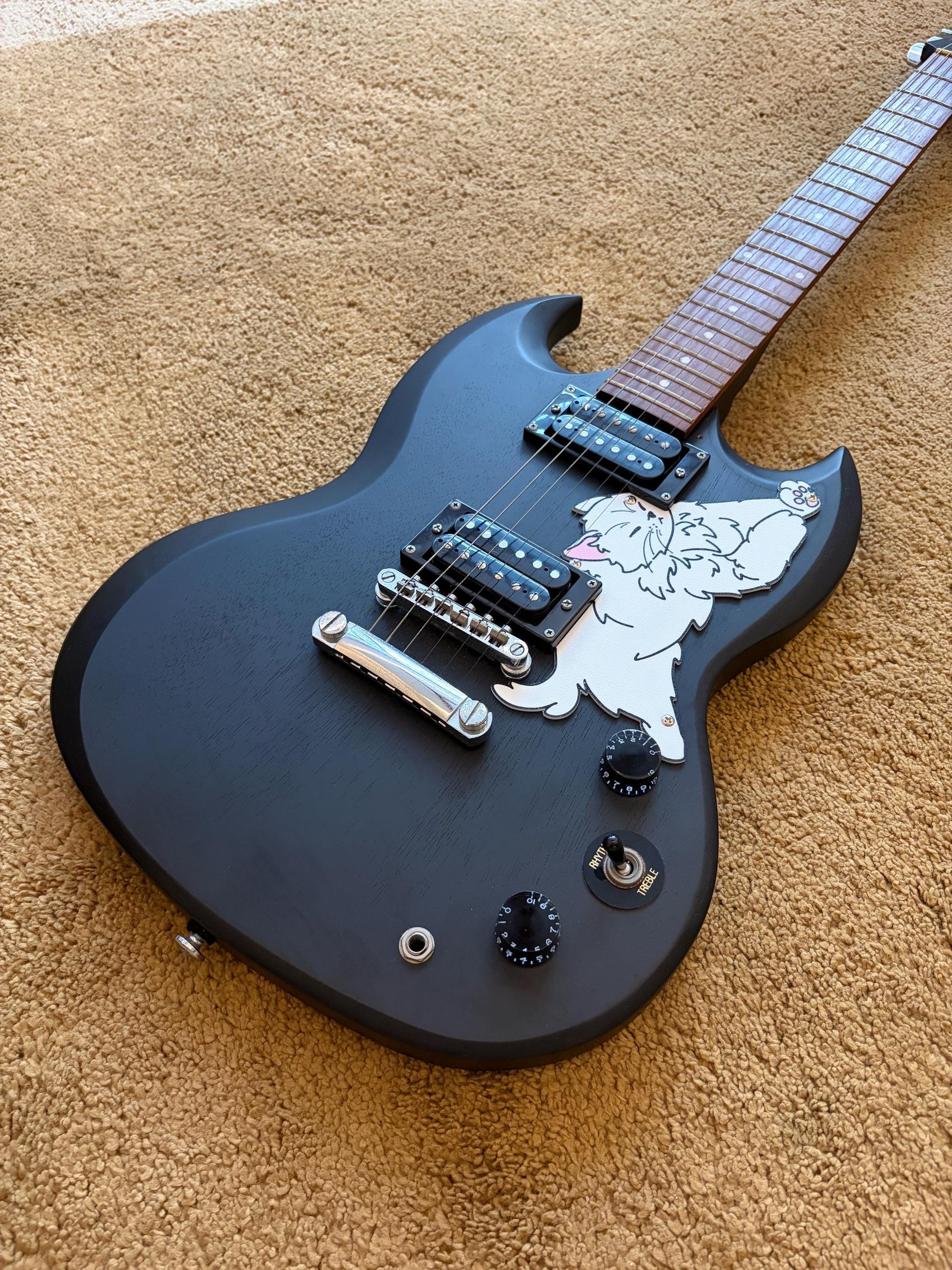 SG Guitar Pickguard | Fun Animal Design for Epiphone SG Special VE