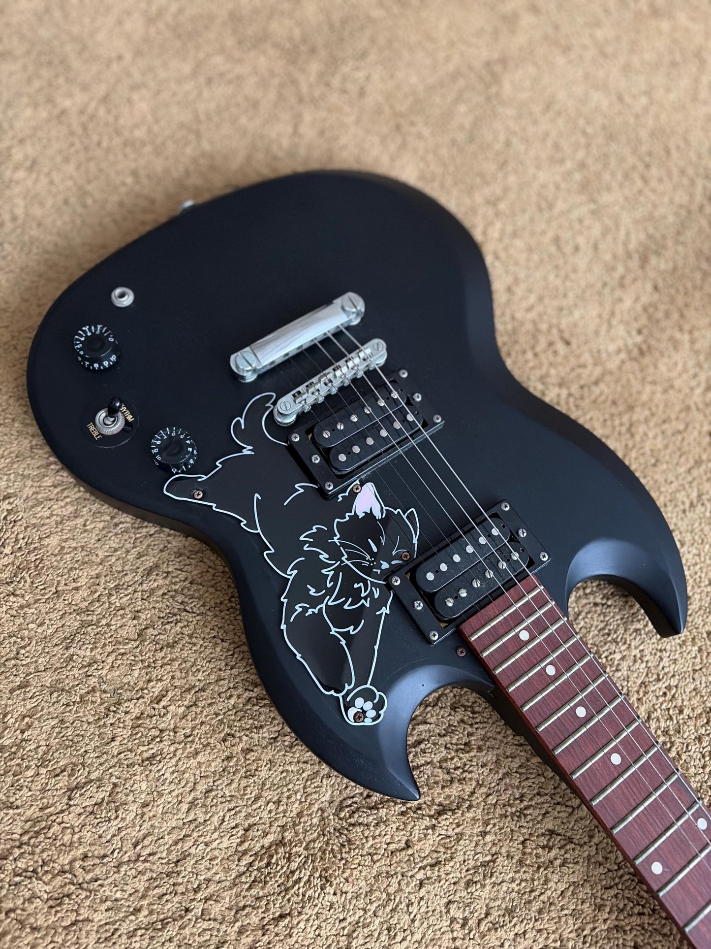 SG Guitar Pickguard | Fun Animal Design for Epiphone SG Special VE