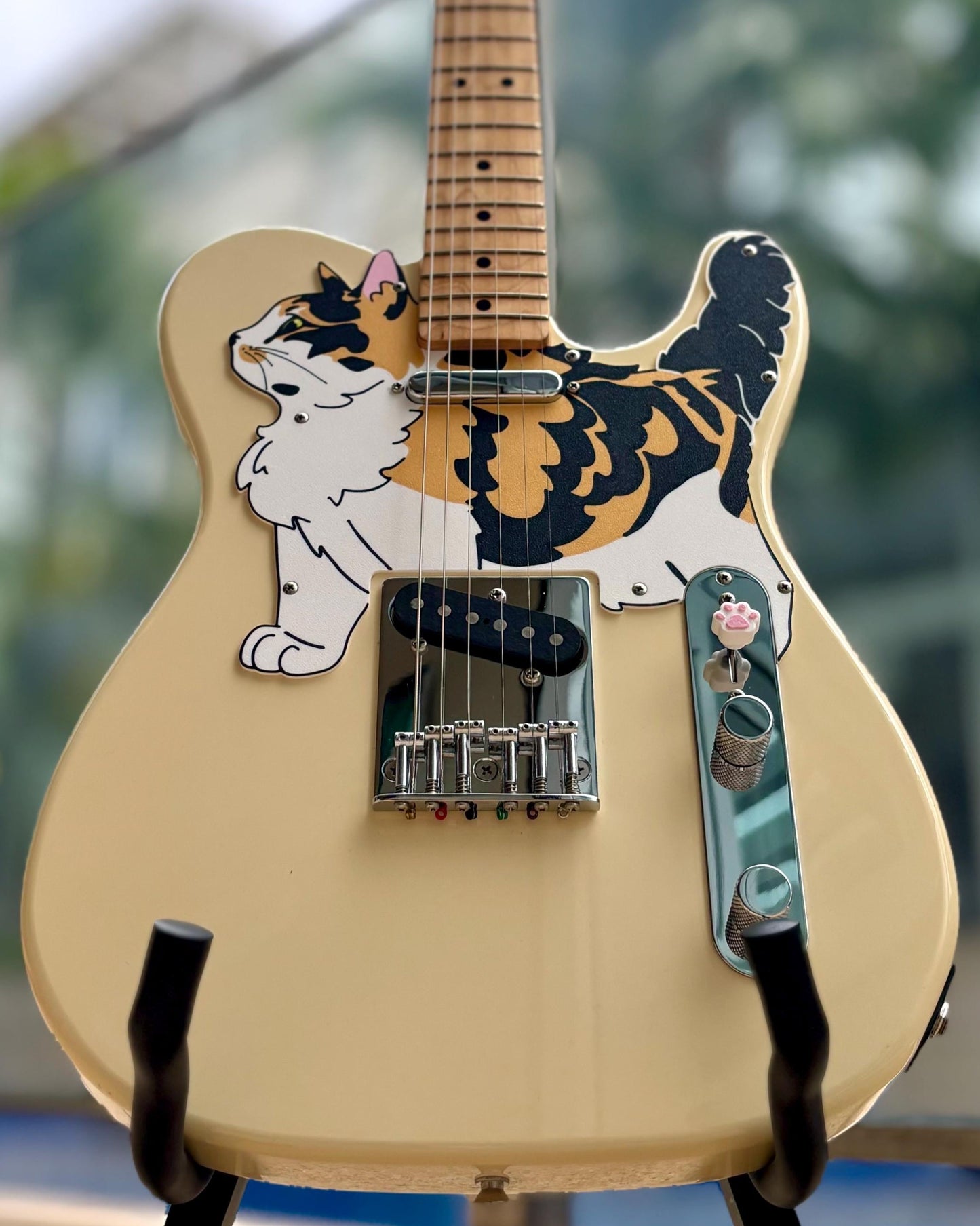 Telecaster Cat Pickguard | Telecatster