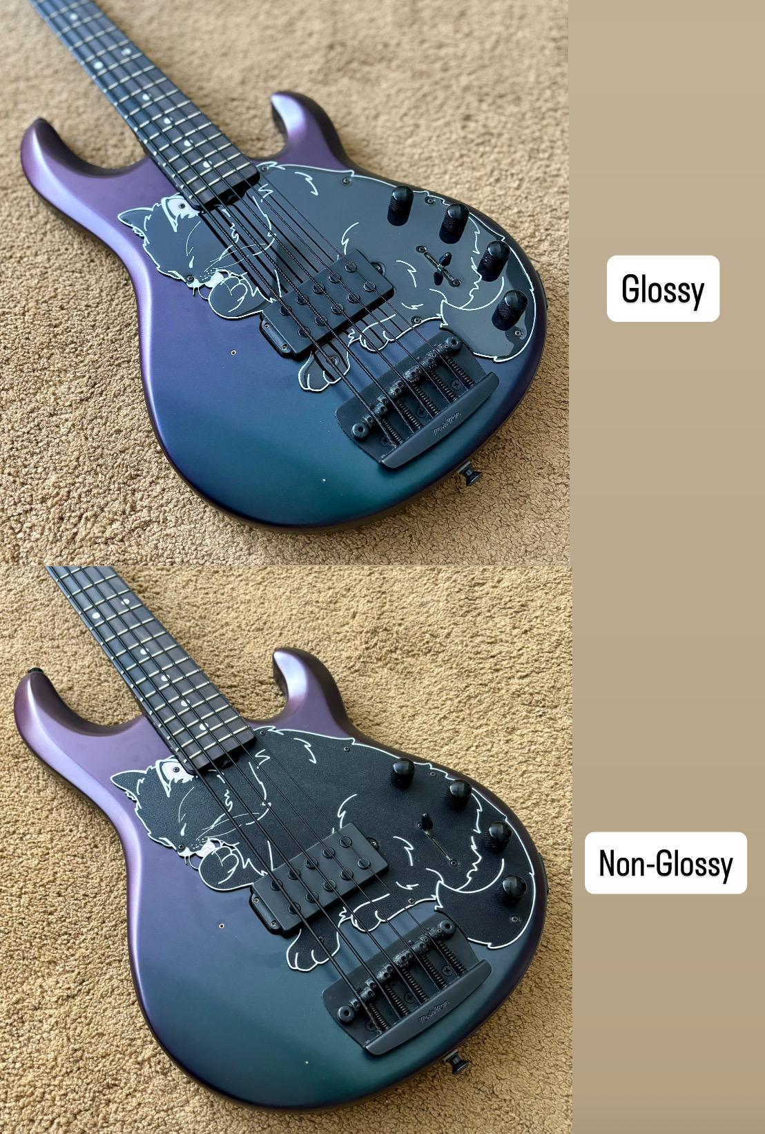 Jazzmaster Cat Pickguard "Jazzmeowster" - Custom 3D Printed Pickguard for Squier Classic Vibe Jazzmaster Guitar