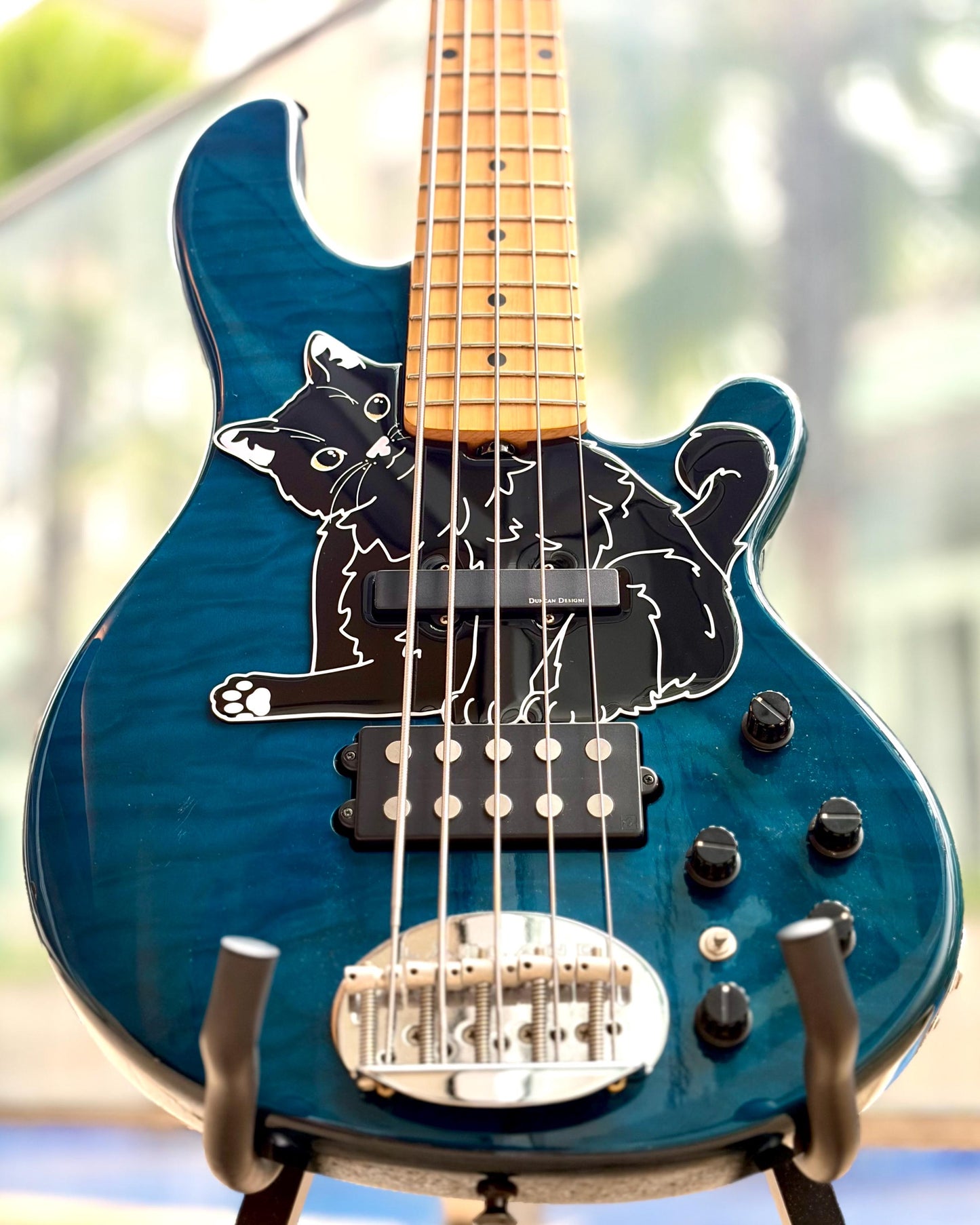 Lakland SK5DX Bass Cat Pickguard