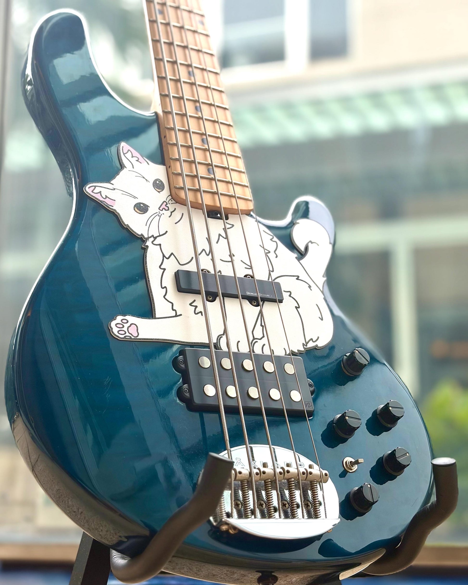 Lakland SK5DX Bass Cat Pickguard
