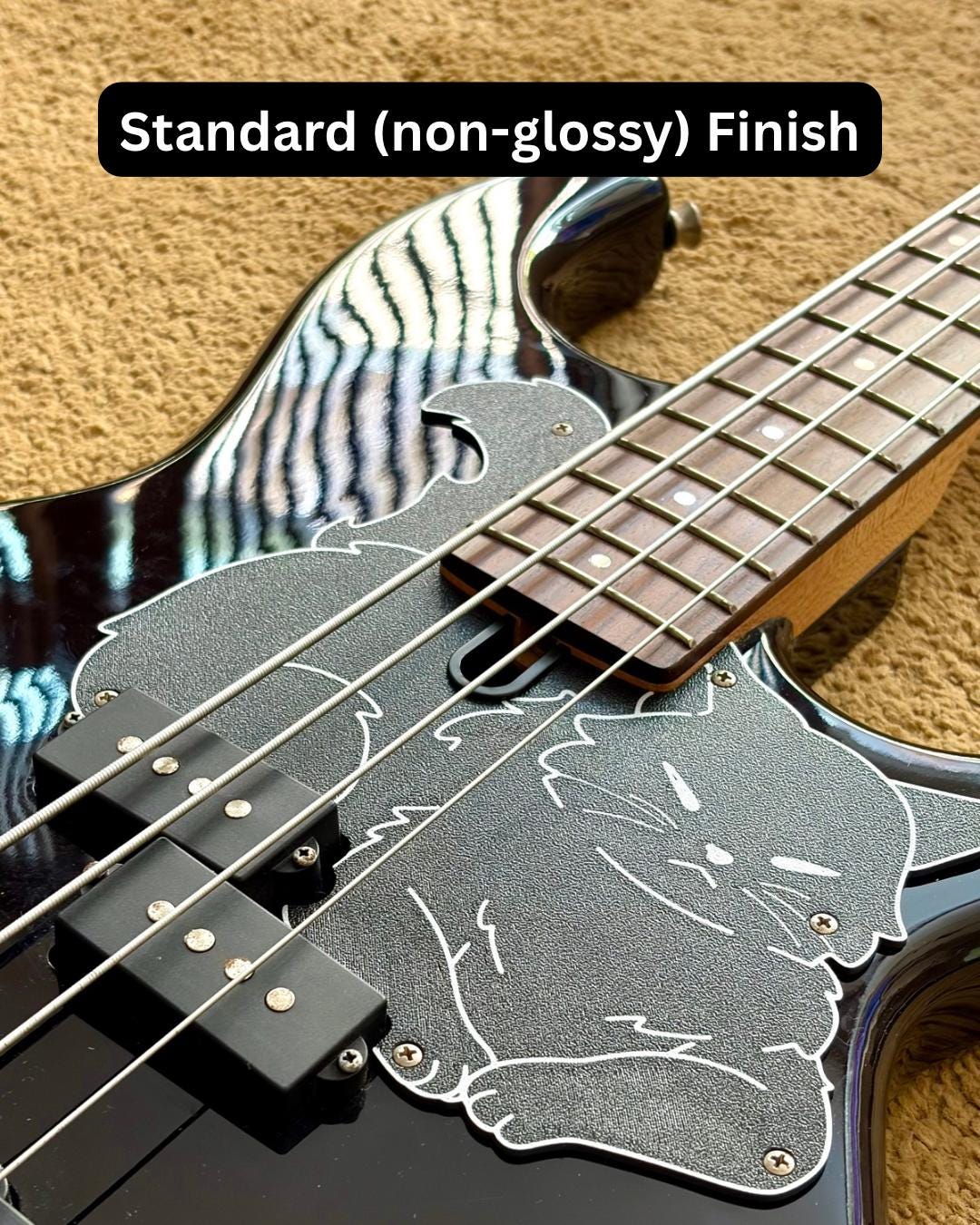 Yamaha BB234 Bass Cat Pickguard