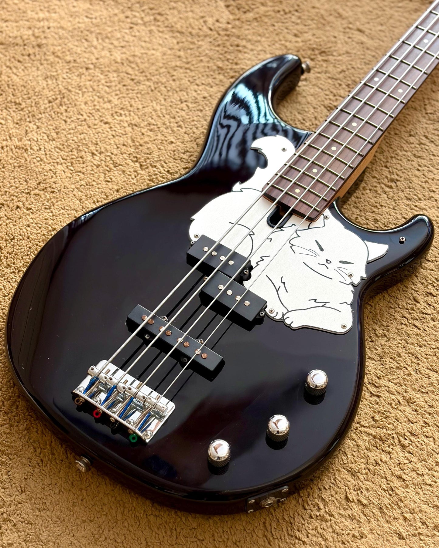 Yamaha BB234 Bass Cat Pickguard