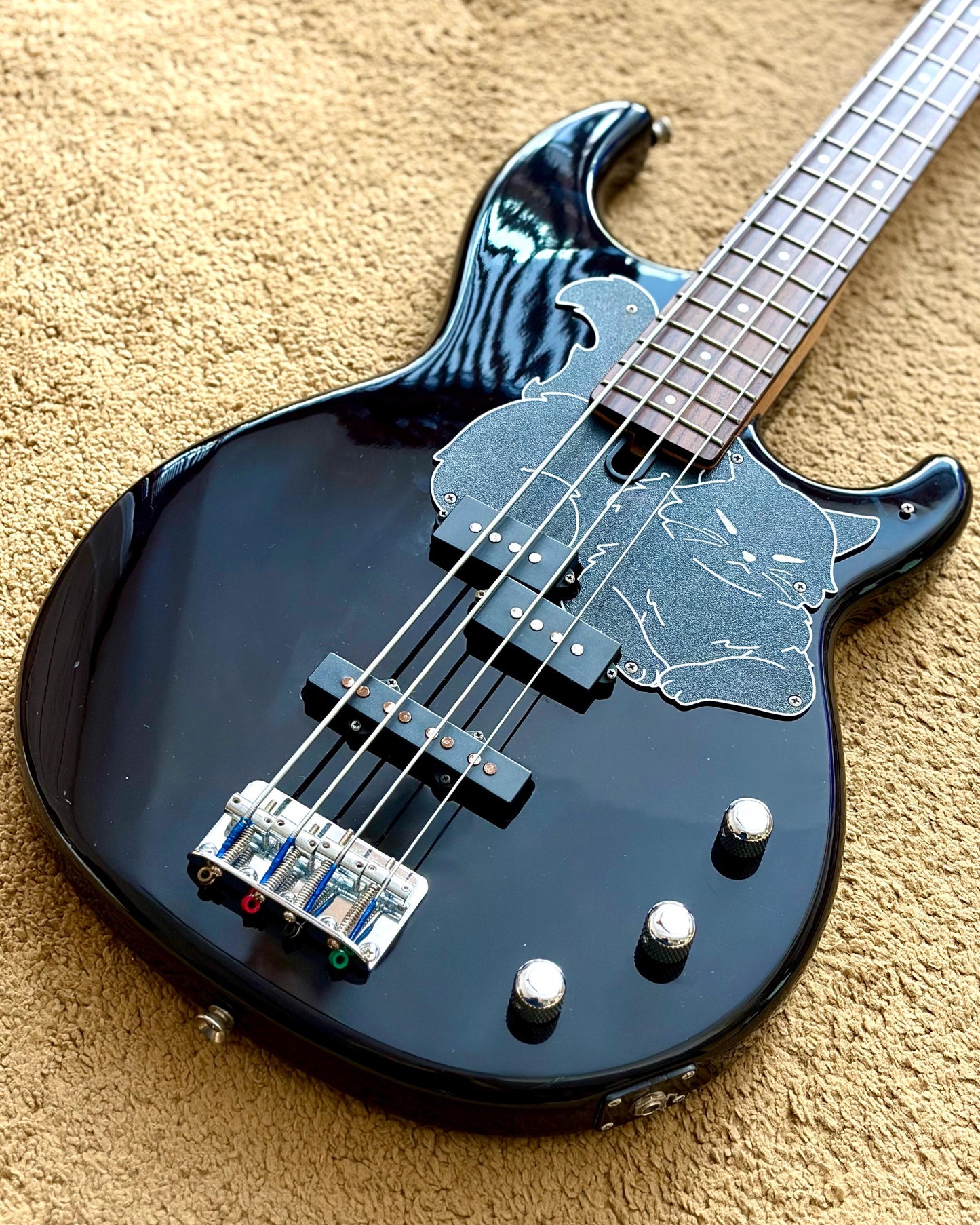 Yamaha BB234 Bass Cat Pickguard