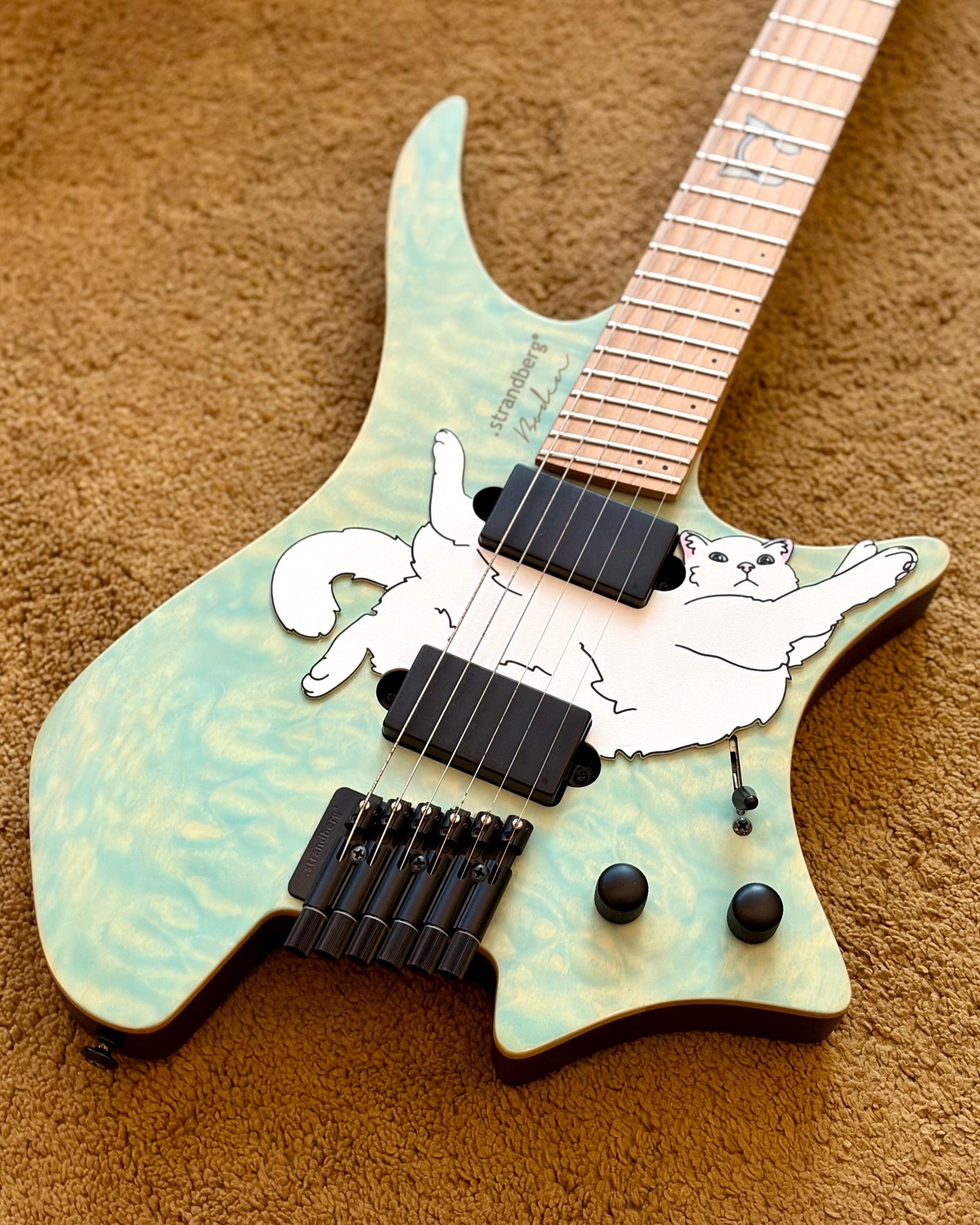 Strandberg Boden 6 and 7 String Guitar | Fun Animal Design