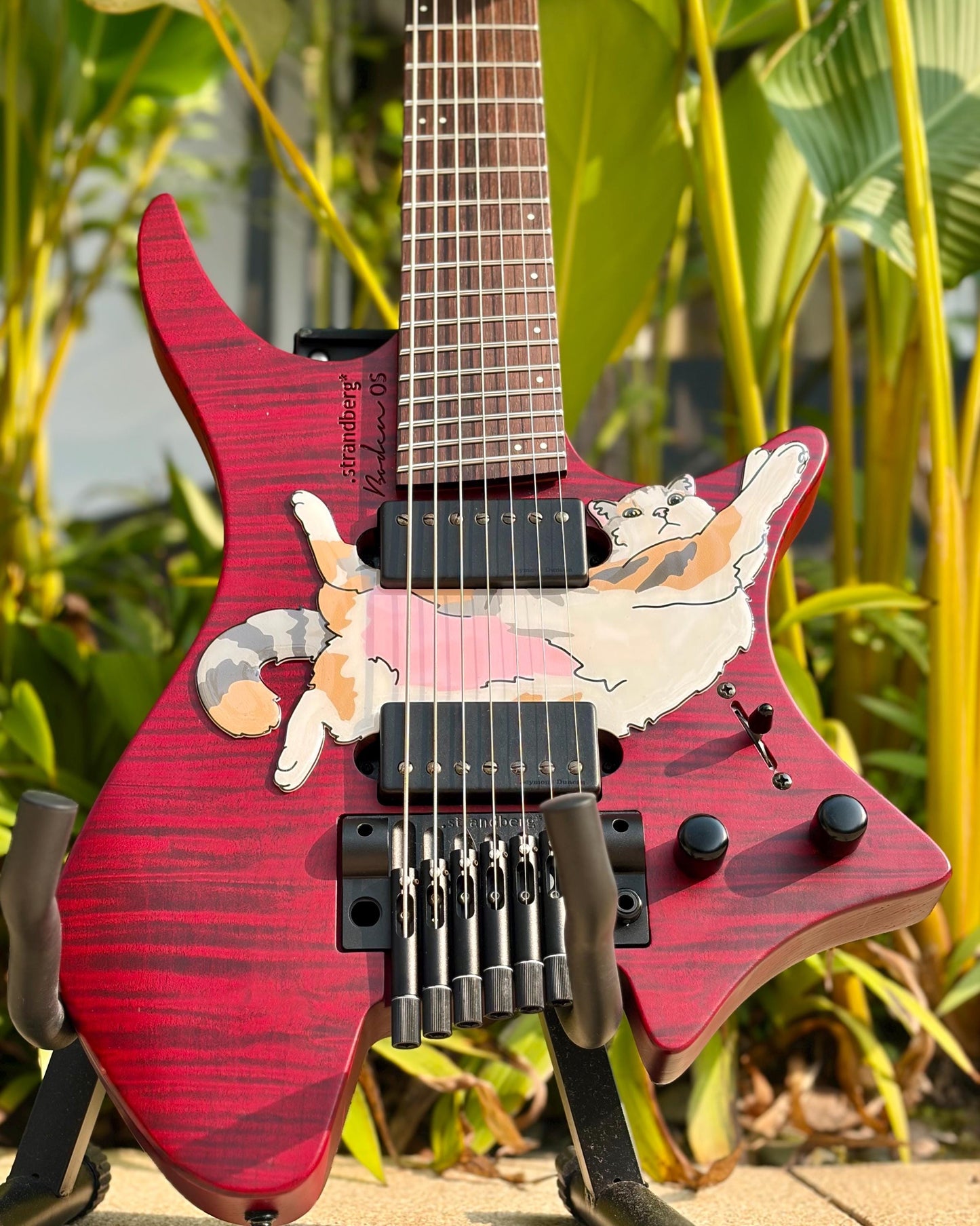 Strandberg Boden 6 and 7 String Guitar | Fun Animal Design