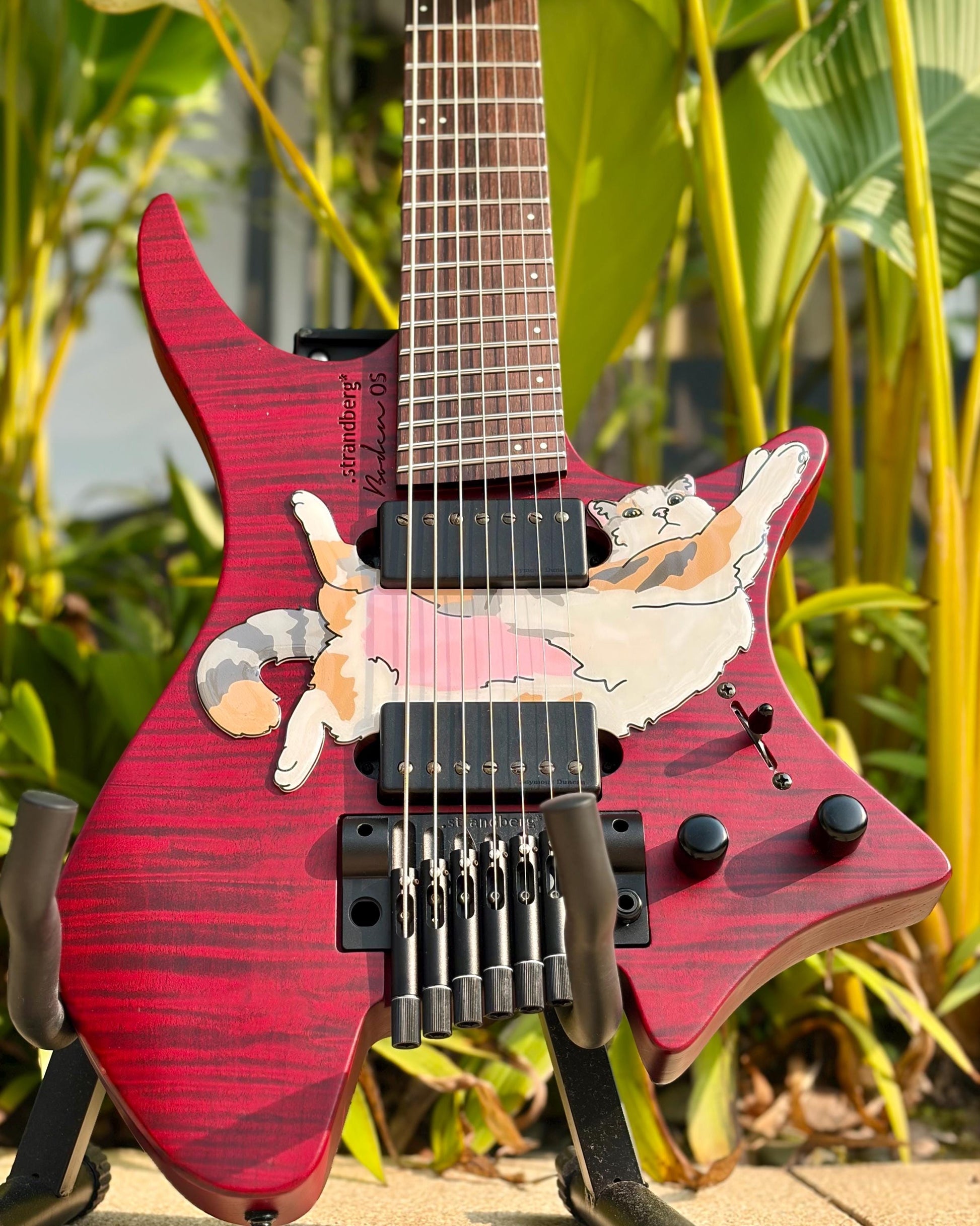 Strandberg Boden 6 and 7 String Guitar | Fun Animal Design