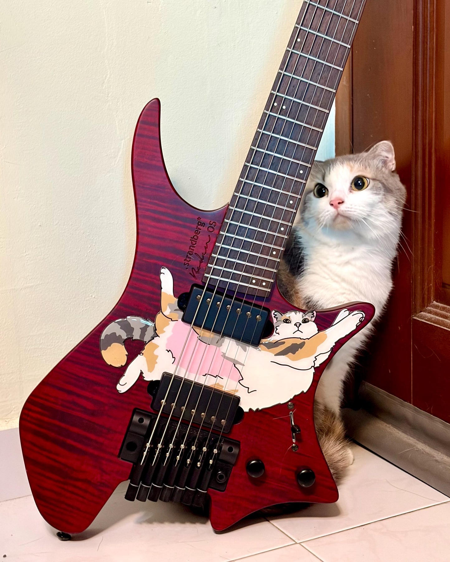 Strandberg Boden 6 and 7 String Guitar | Fun Animal Design
