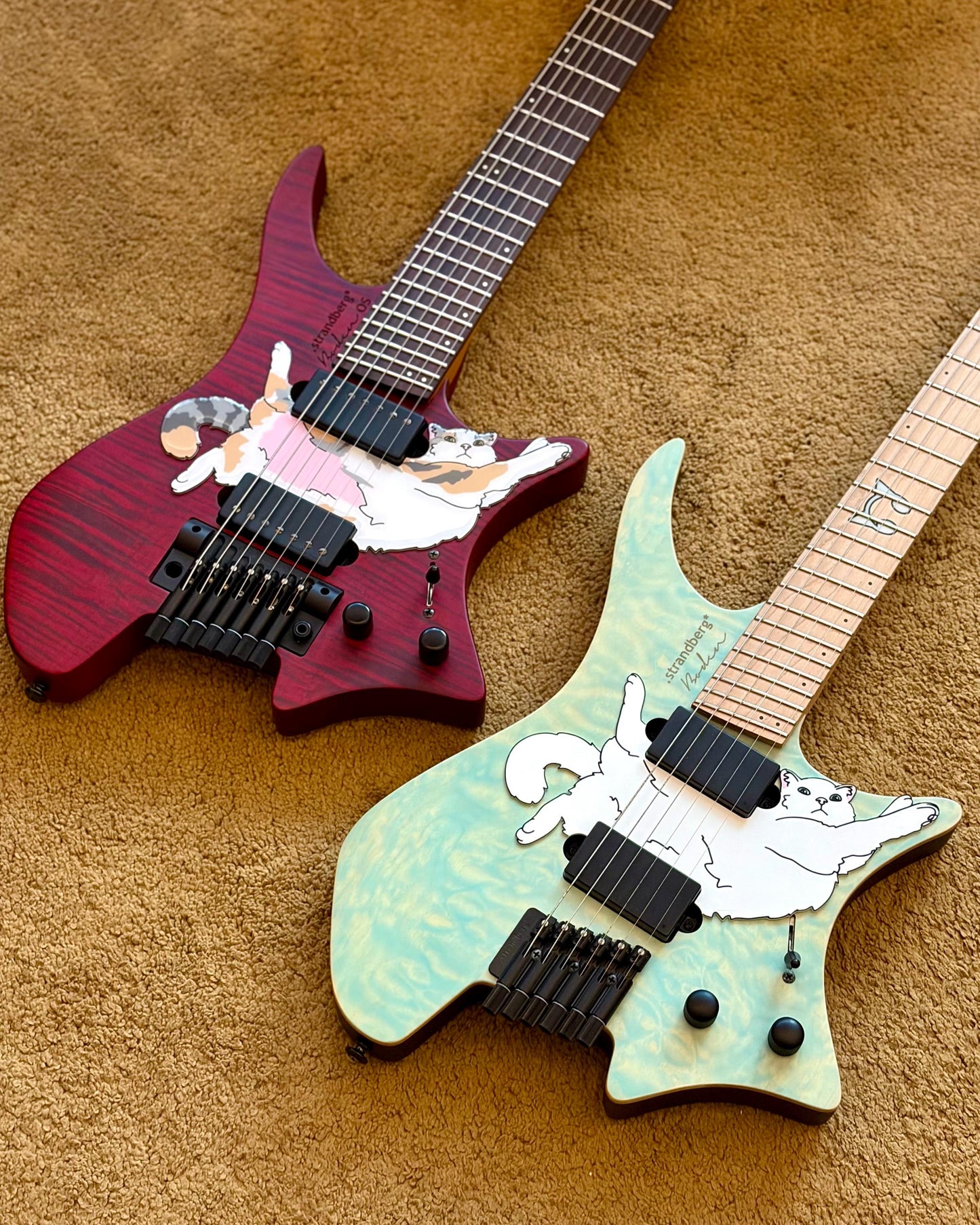 Strandberg Boden 6 and 7 String Guitar | Fun Animal Design