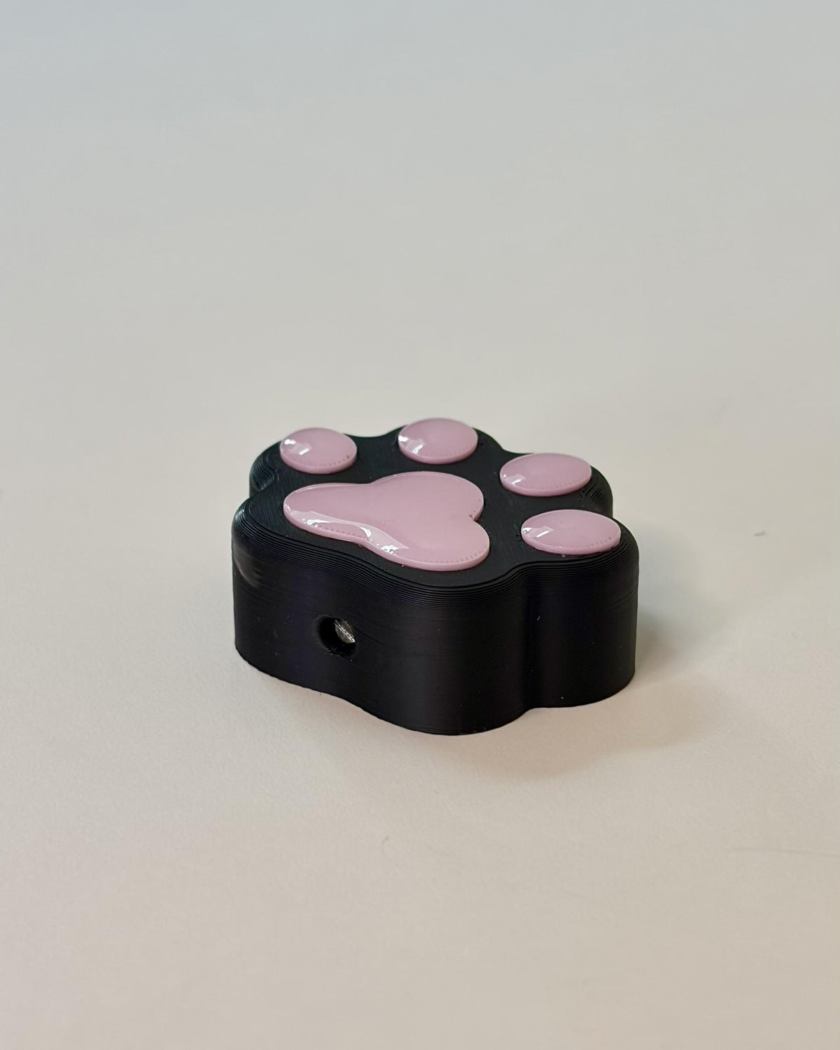 Cat Paw Pedal Toppers | 3D Printed Pink Kitty Paw for Guitar Pedals
