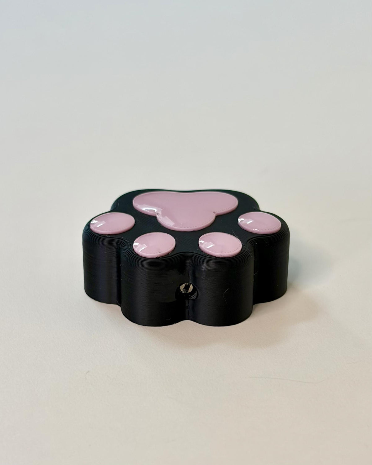 Cat Paw Pedal Toppers | 3D Printed Pink Kitty Paw for Guitar Pedals