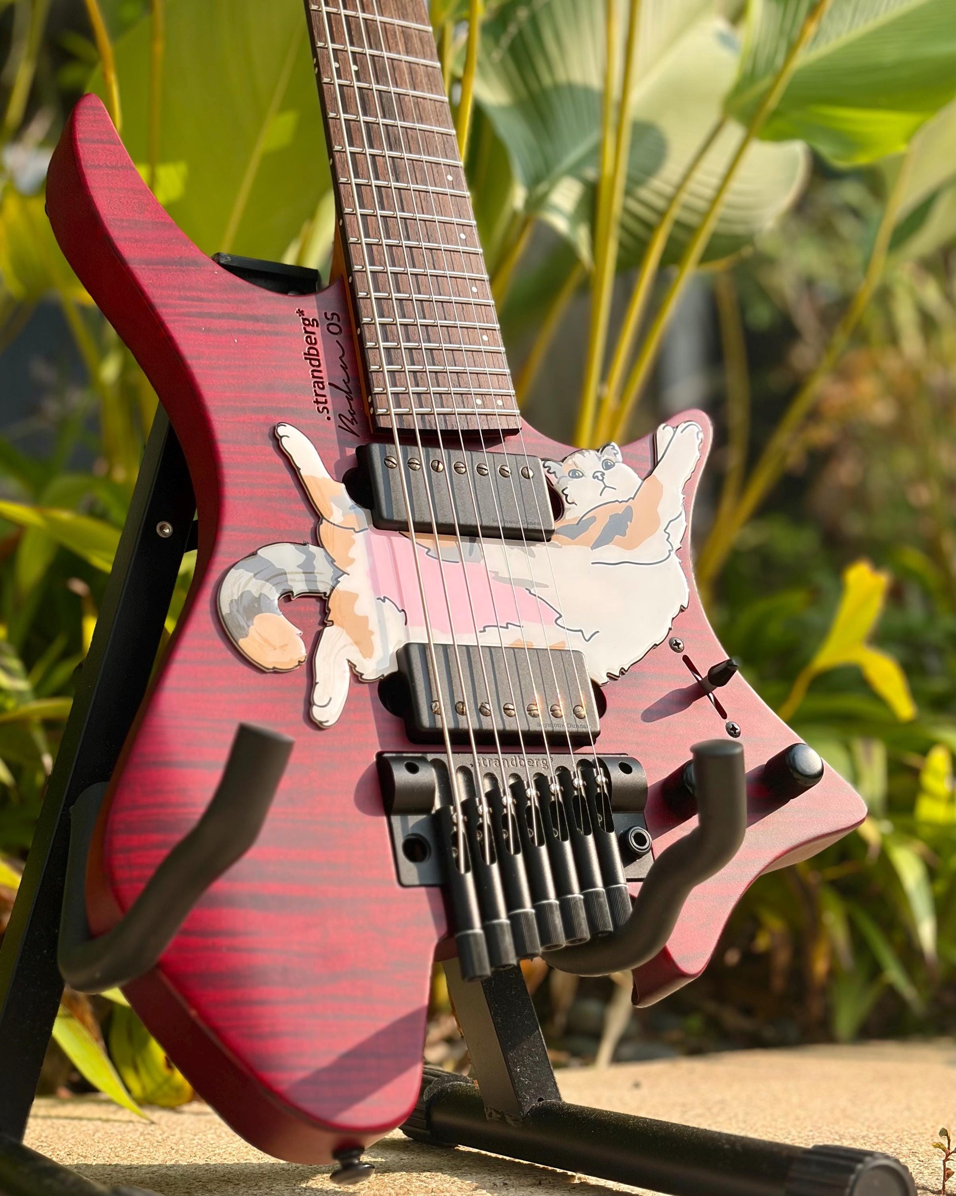 Strandberg Boden 6 and 7 String Guitar | Fun Animal Design